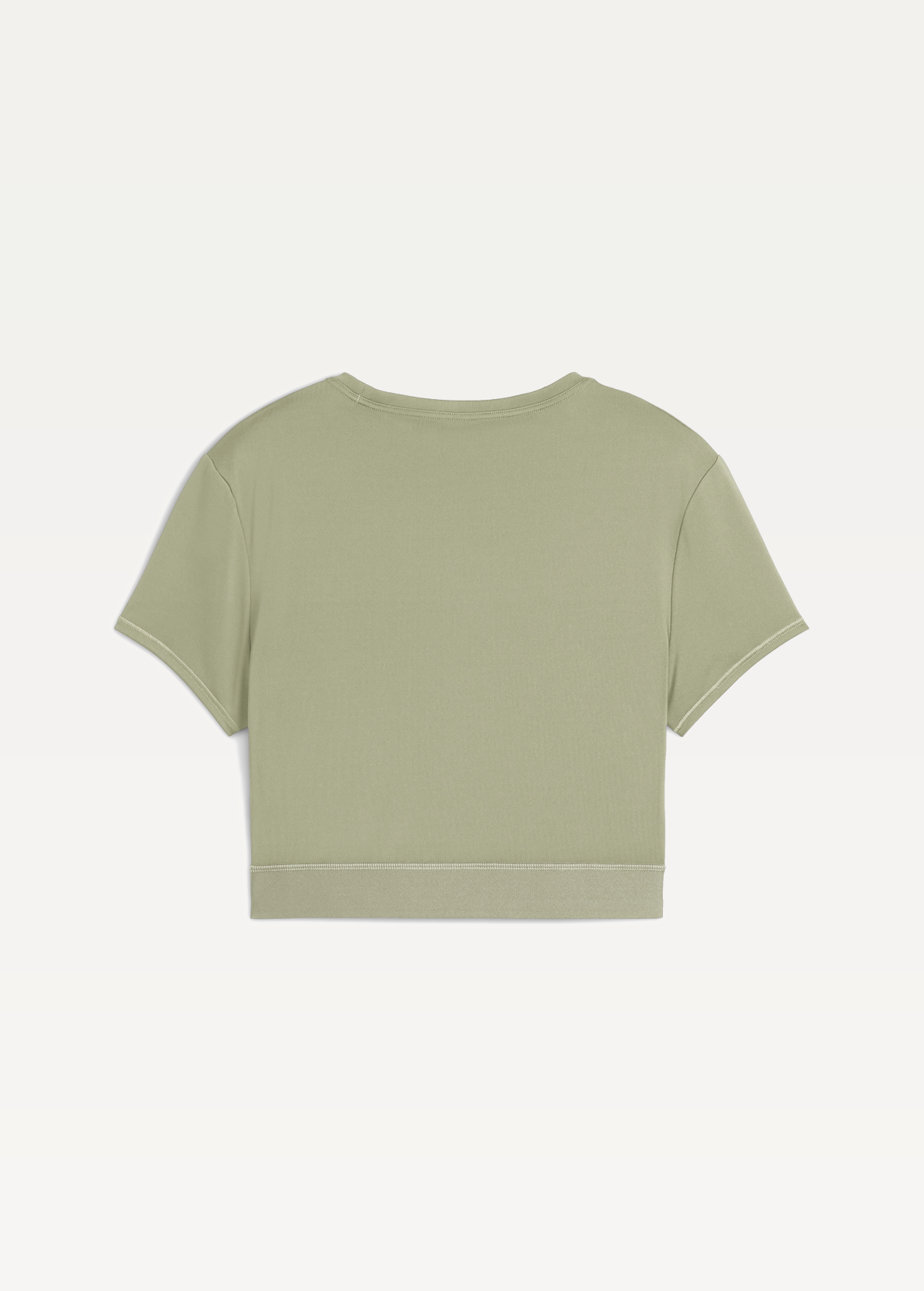 Топ жіночий PUMA W PUMA STRONG TEE - SHORT Lux Army