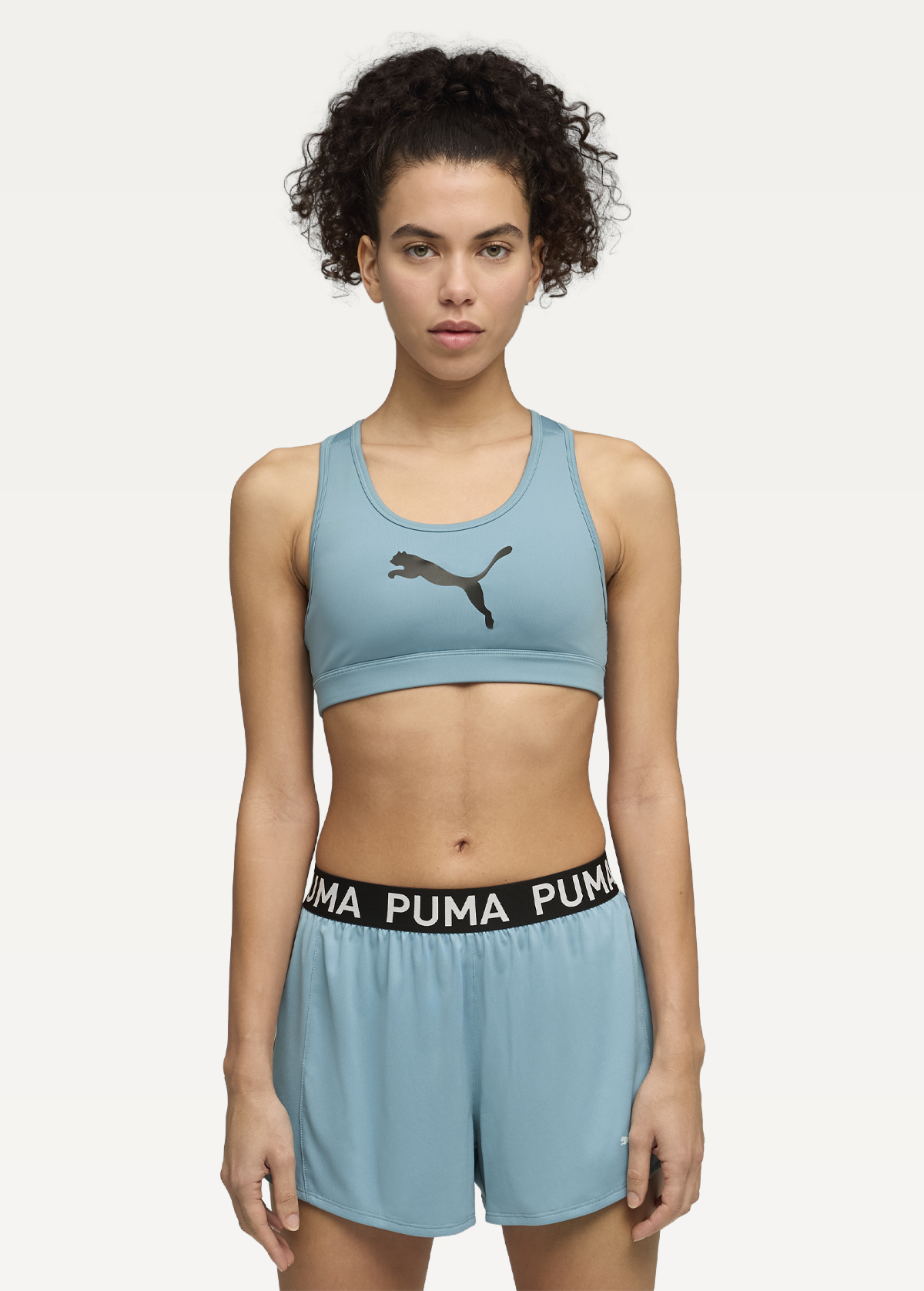 Топ спортивний жіночий PUMA 4KEEPS BRA - P - MID Baltic Sea Blue
