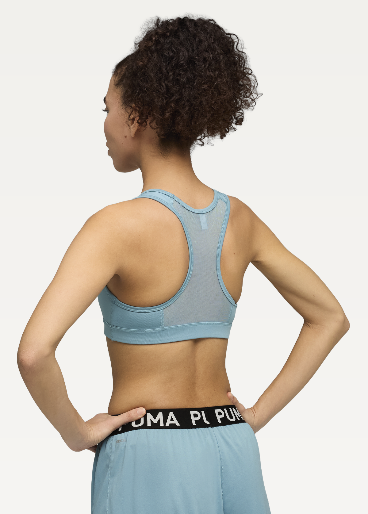 Топ спортивний жіночий PUMA 4KEEPS BRA - P - MID Baltic Sea Blue