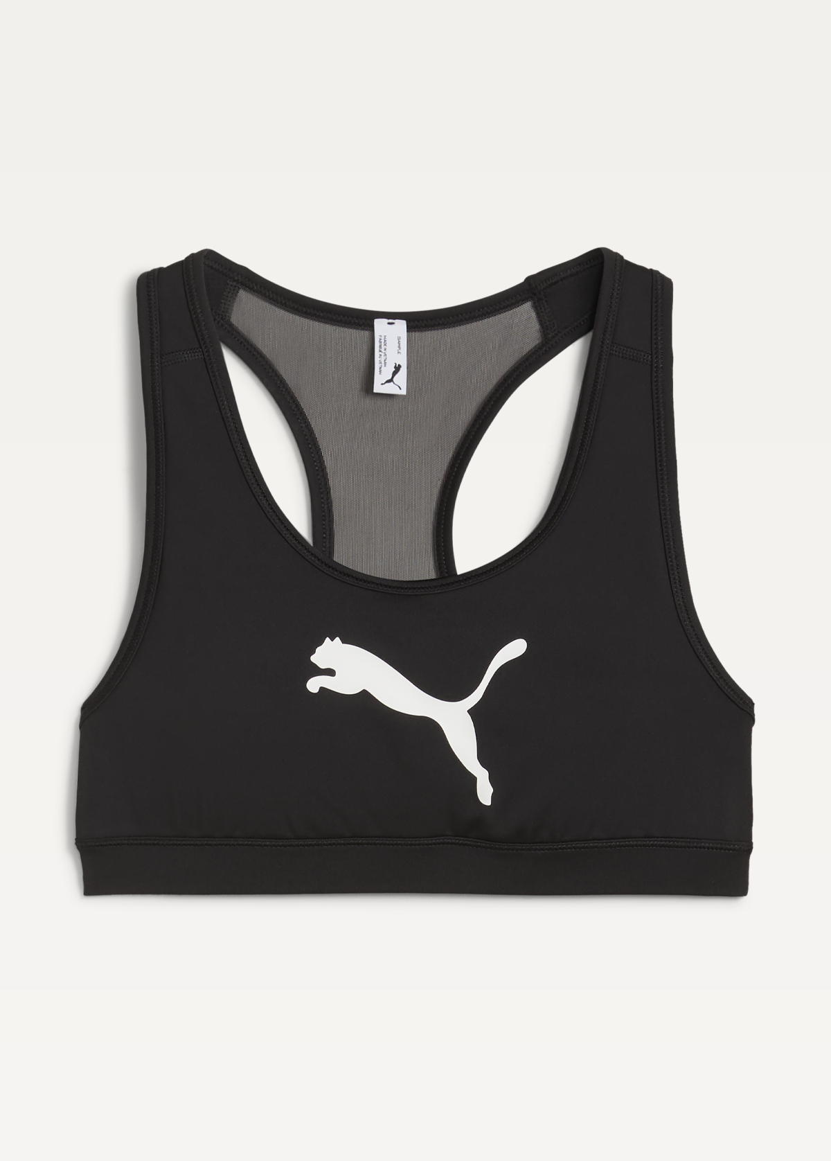 Топ спортивний жіночий PUMA 4KEEPS BRA - P - MID чорного кольору