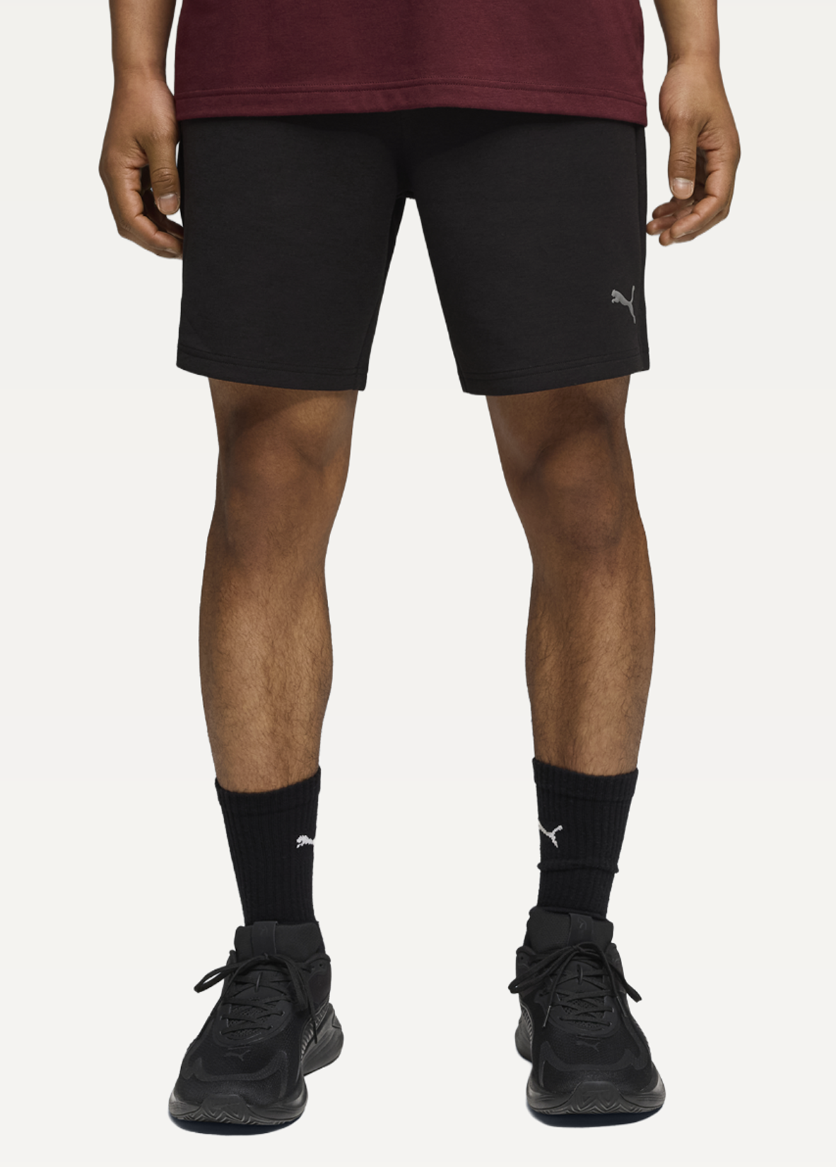 Шорти чоловічі спортивні PUMA M CLOUDSPUN 7' SHORT чорного кольору