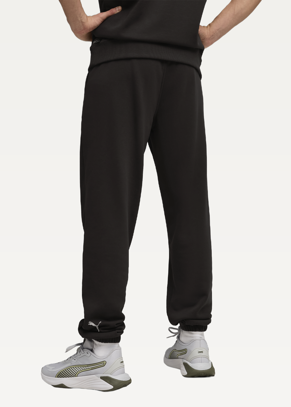 Спортивні штани чоловічі PUMA M GRAPHICS FRNCH TRRY JGGER чорного кольору