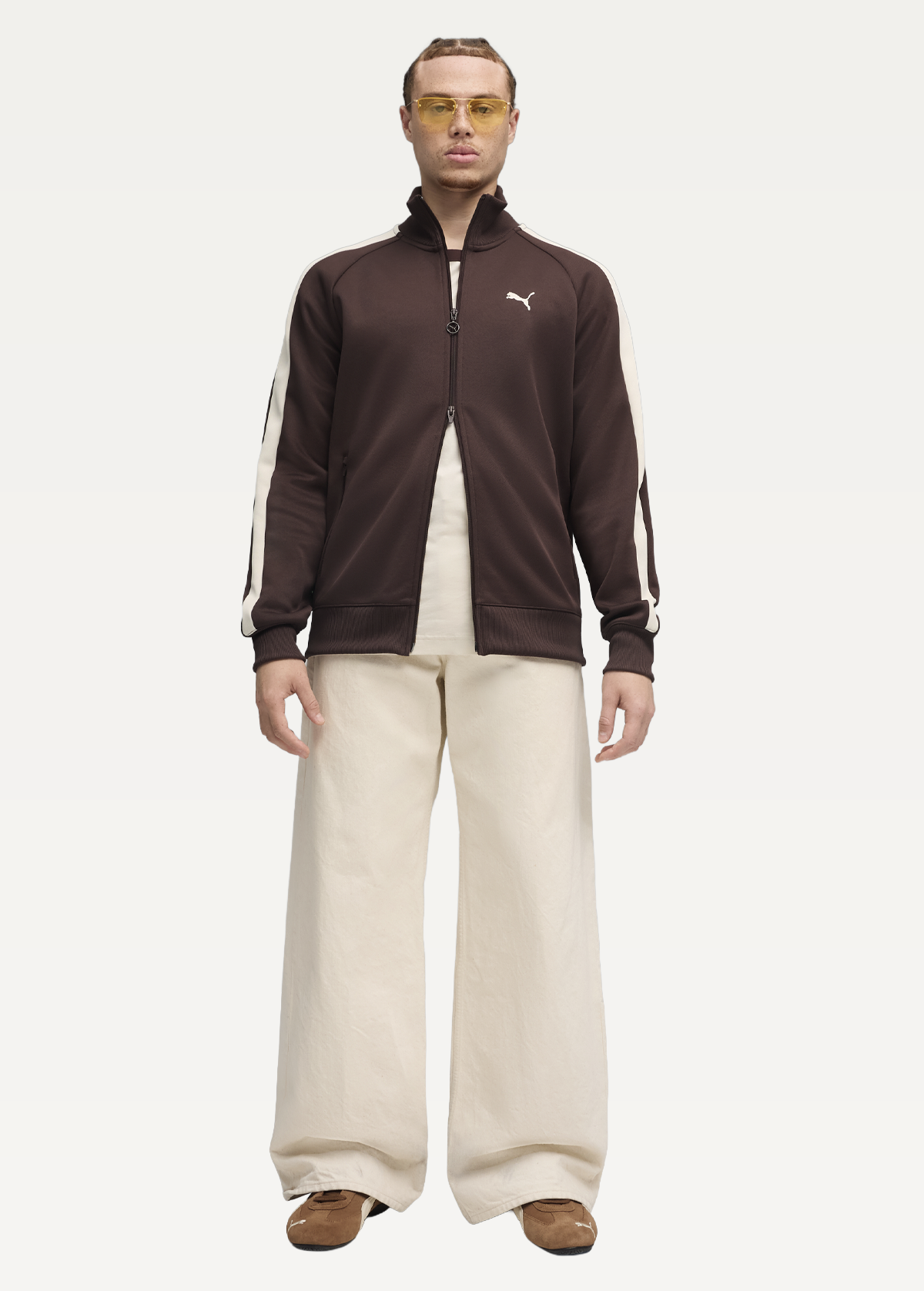 Олімпійка чоловіча PUMA T7 ALWAYS ON Track Jacket Chocolate Brown