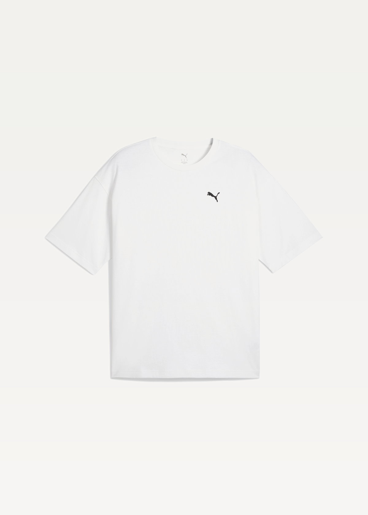 Футболка чоловіча PUMA WARDROBE ESS Boxy Tee білого кольору