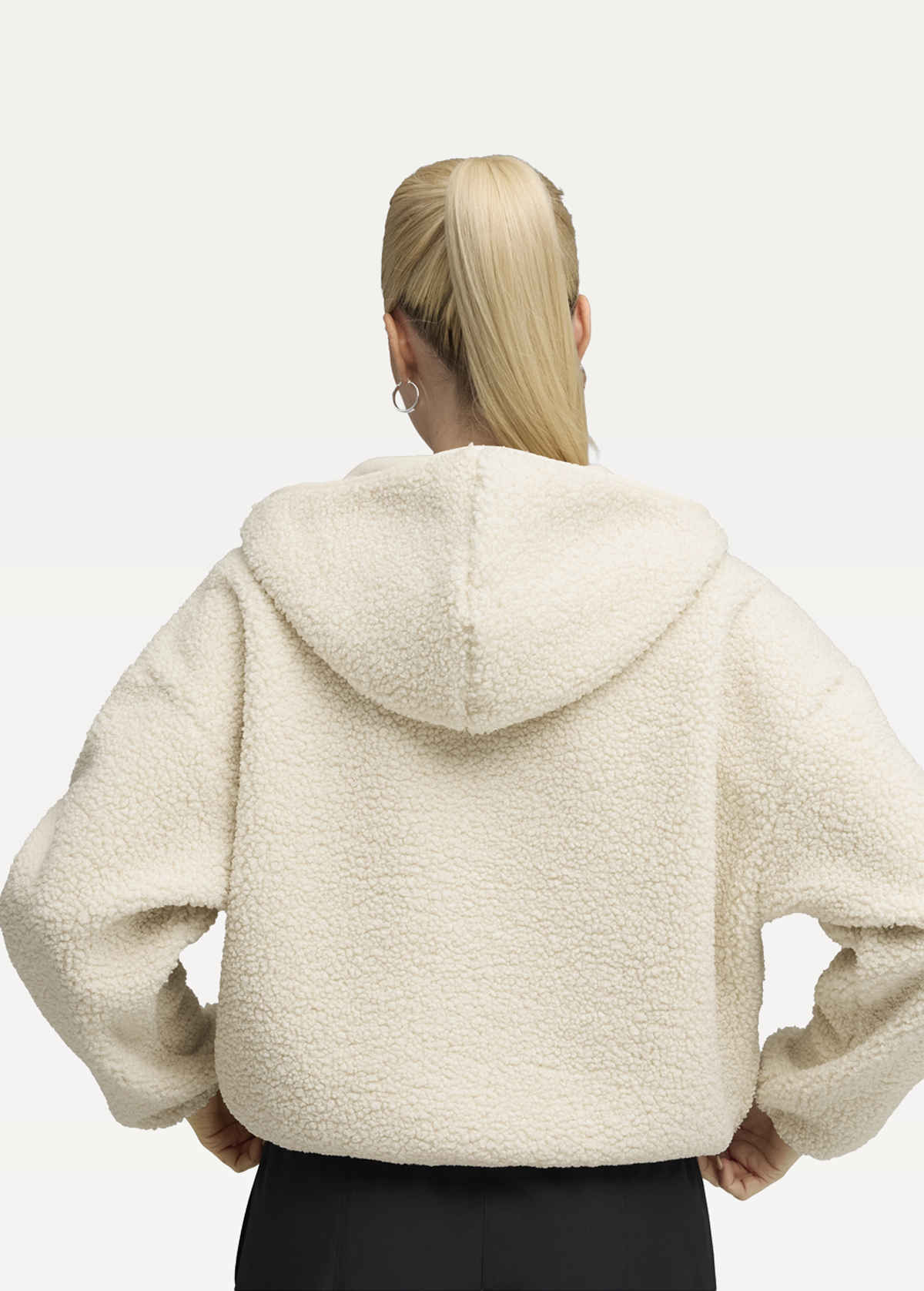 Худі жіноче PUMA WARDROBE ESS Polar FL Hoodie Alpine Snow