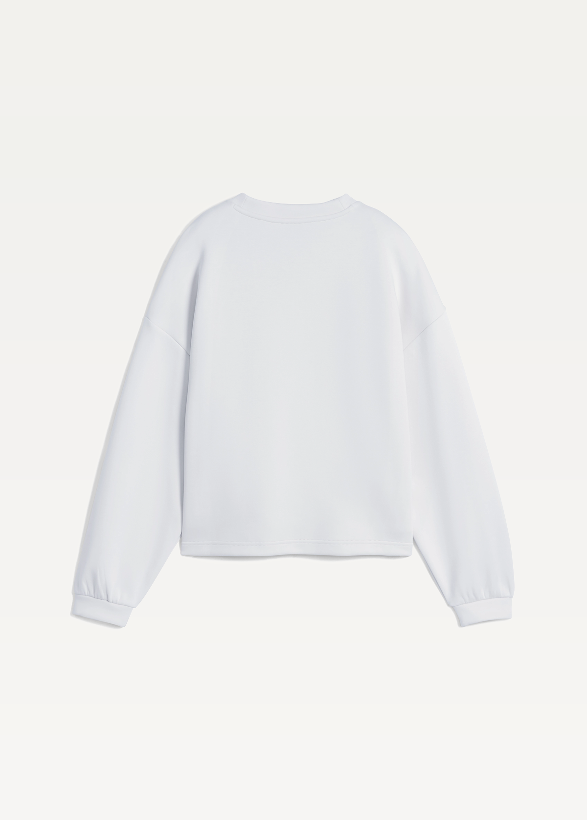 Світшот жіночий PUMA WARDROBE ESS Oversized Crew Silver Mist