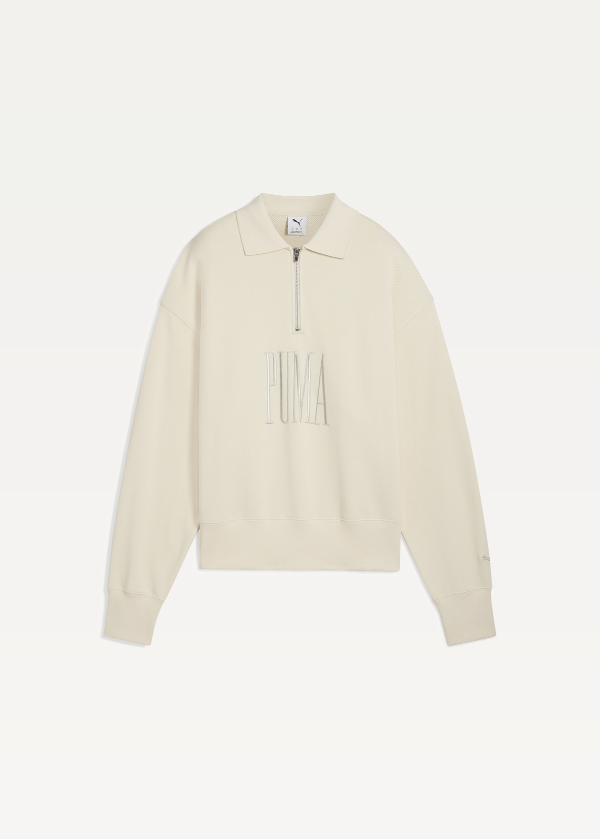 Світшот жіночий PUMA PREMIUM ESS Polo Crew Alpine Snow