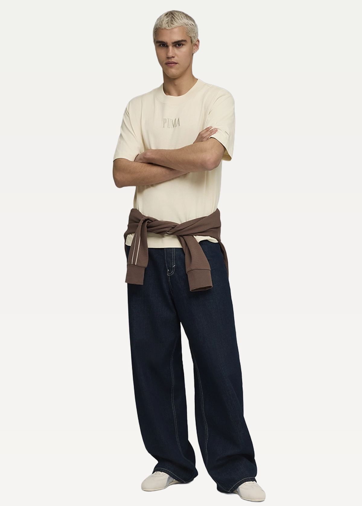 Футболка PUMA PREMIUM ESS Graphic Boxy Unisex Tee Alpine Snow