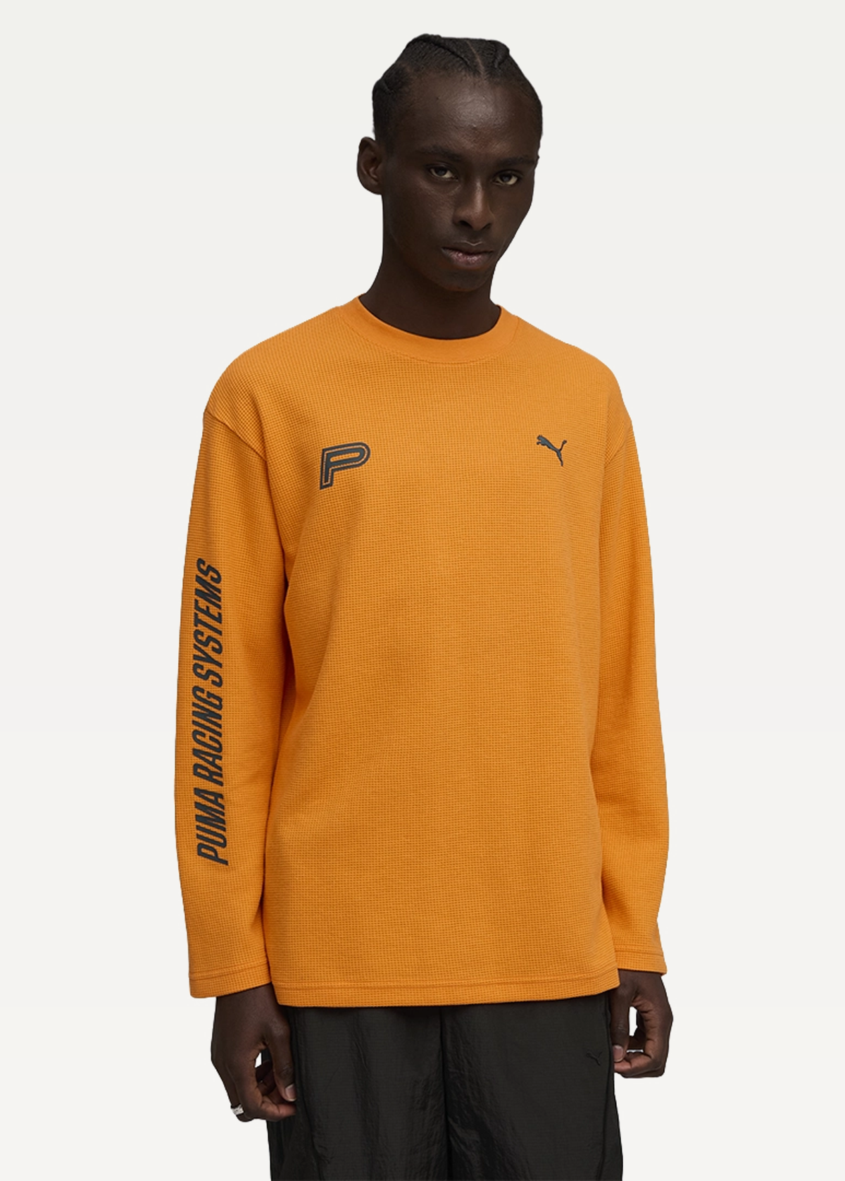 Лонгслів PUMA FUTURE.PUMA.ARCHIVE Unisex Tee LS Orange Glo