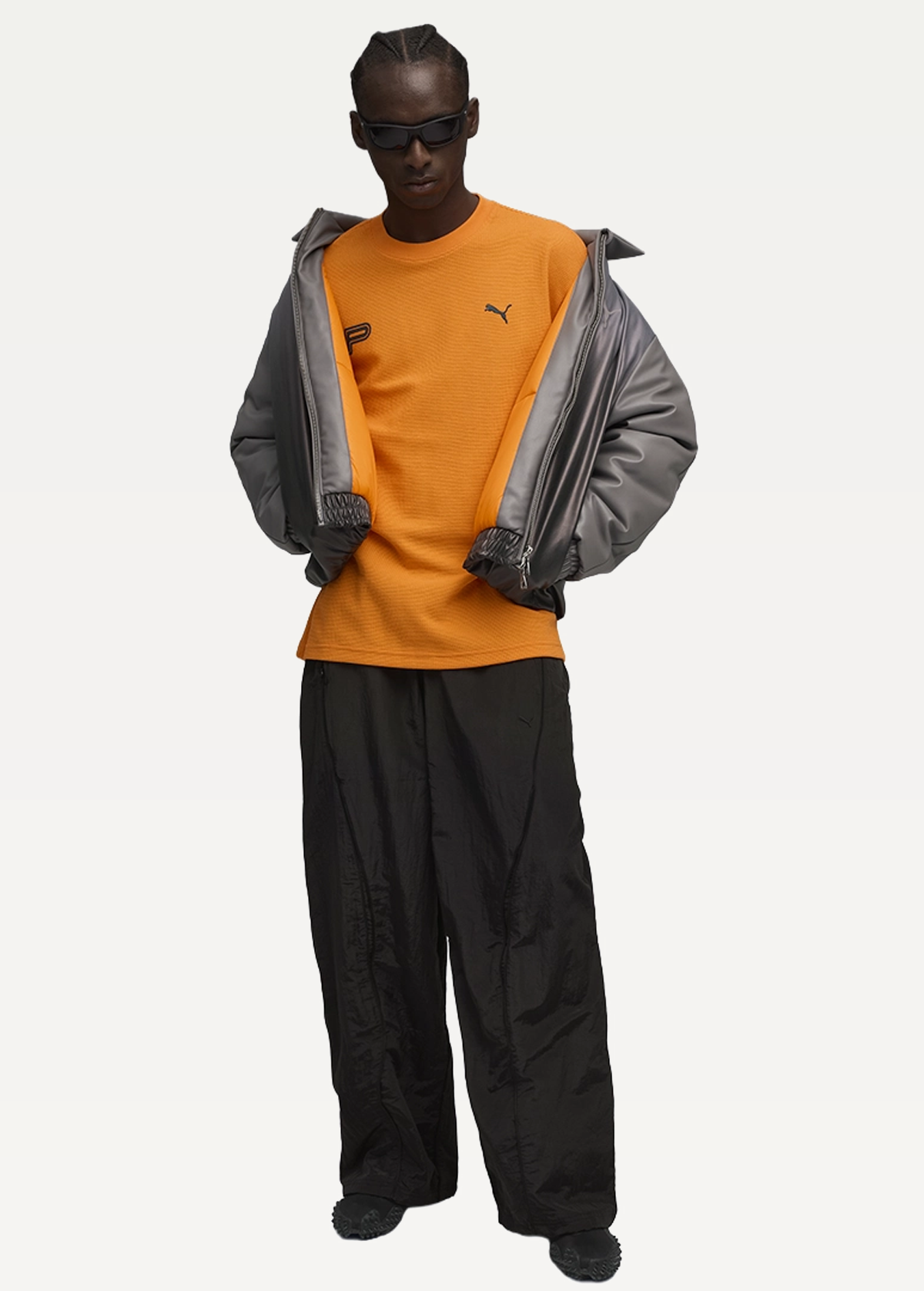 Лонгслів PUMA FUTURE.PUMA.ARCHIVE Unisex Tee LS Orange Glo