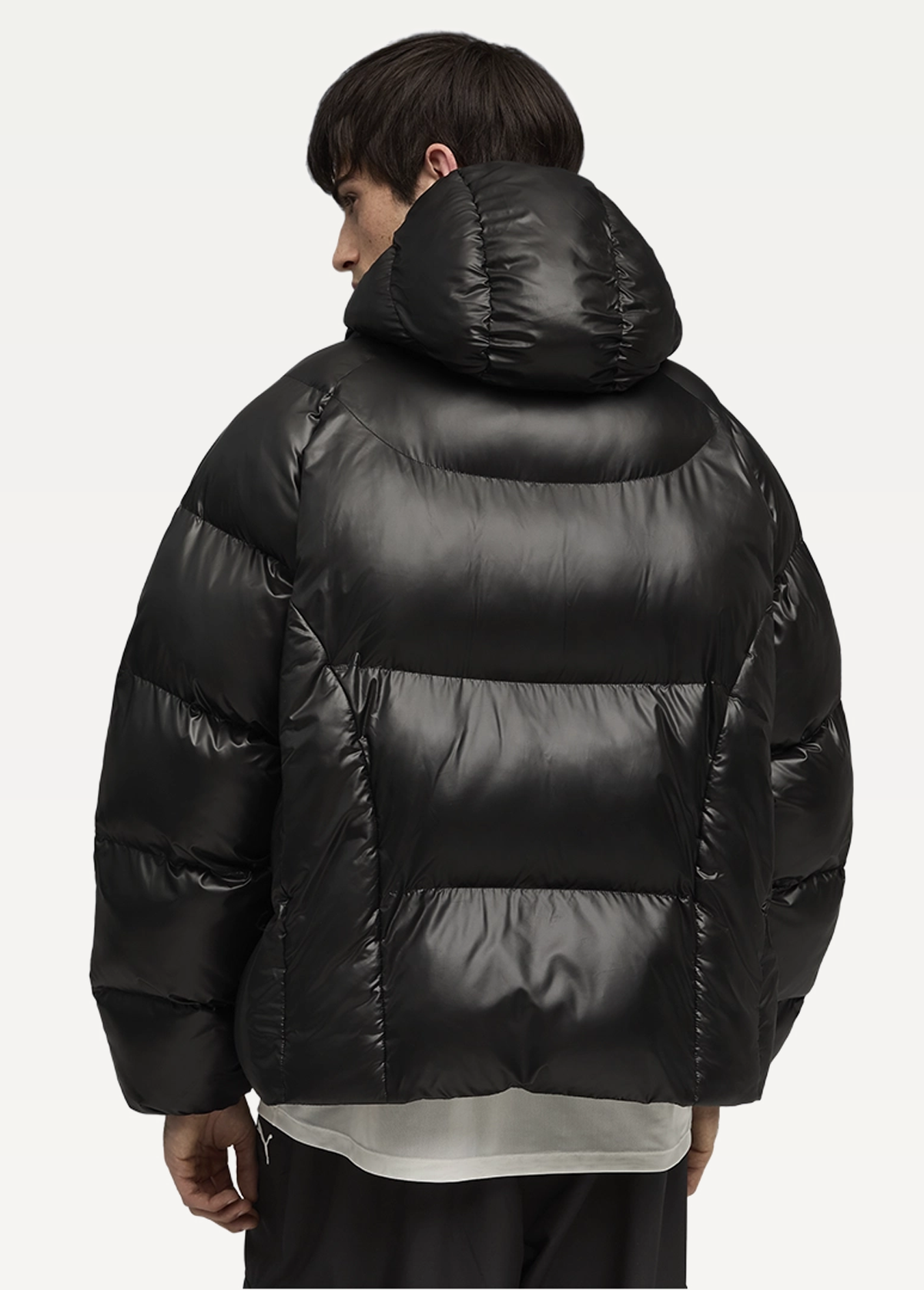 Куртка чоловіча PUMA PUMATECH-X Puffer Jacket чорного кольору