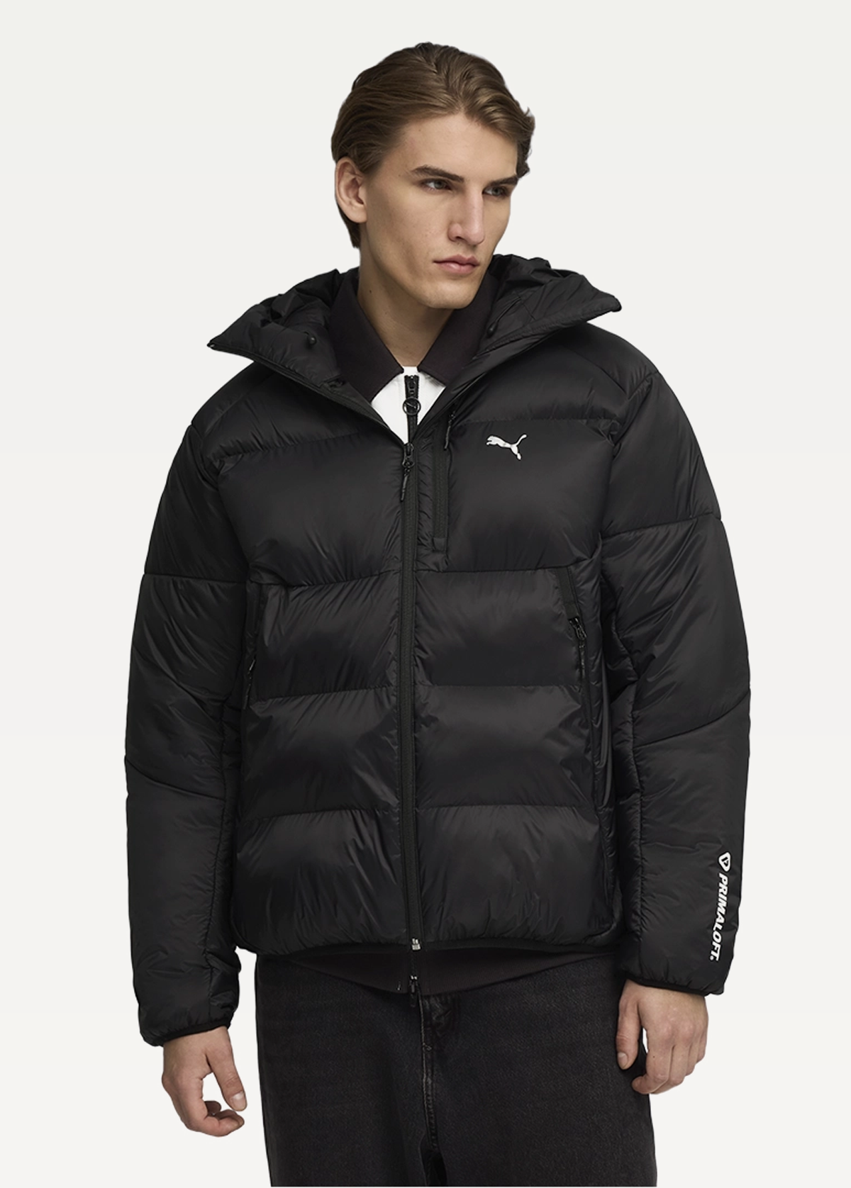 Куртка чоловіча PUMA PUMATECH Primaloft Puffer чорного кольору
