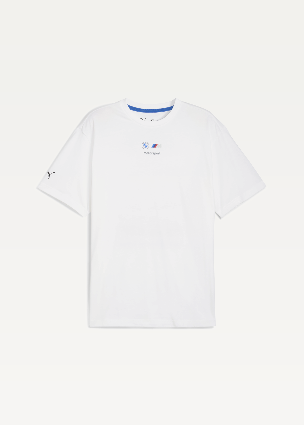 Футболка мужская PUMA BMW MMS Car Graphic Tee 2 белого цвета