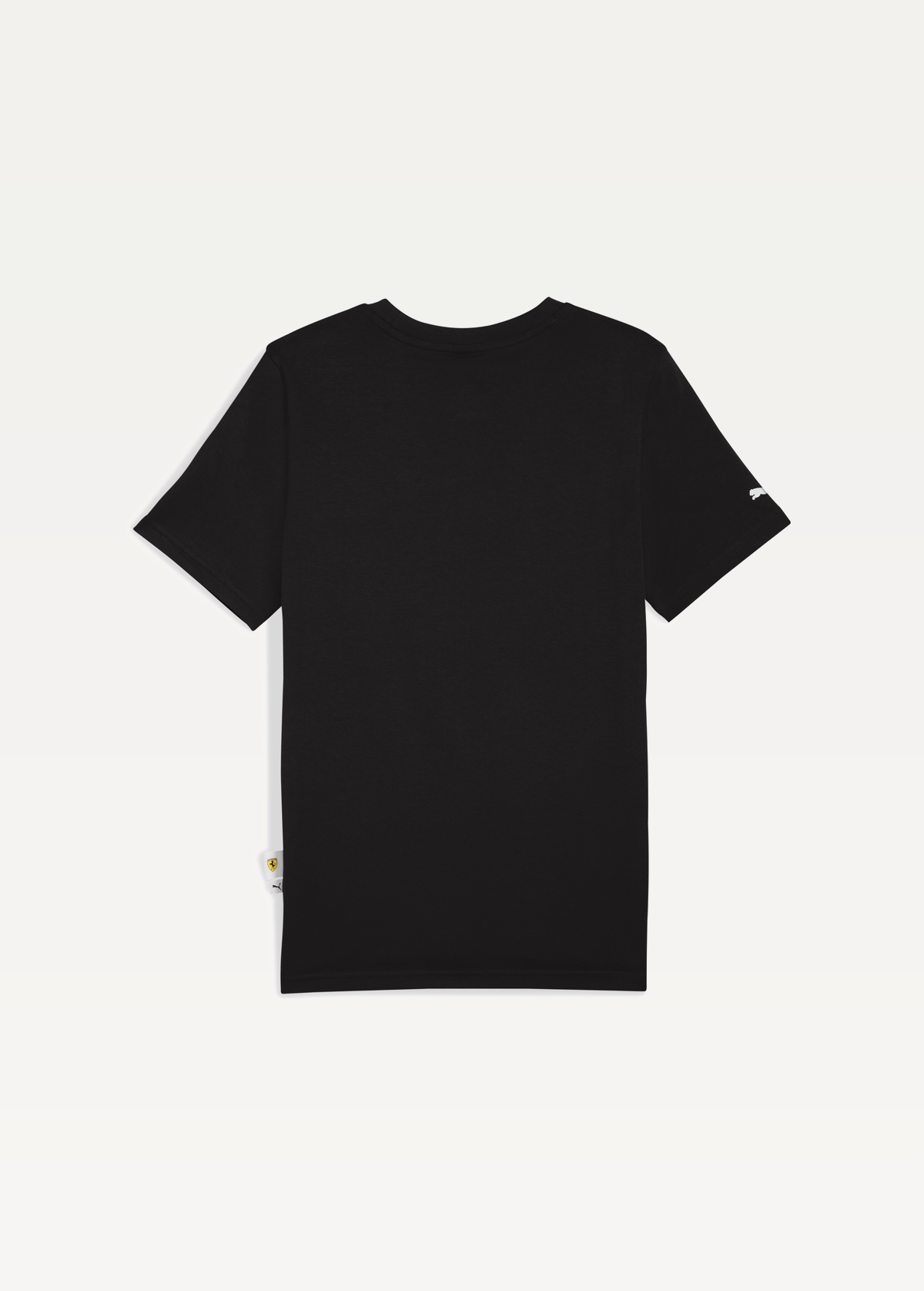 Футболка мужская PUMA Ferrari Tonal Shield Tee черного цвета