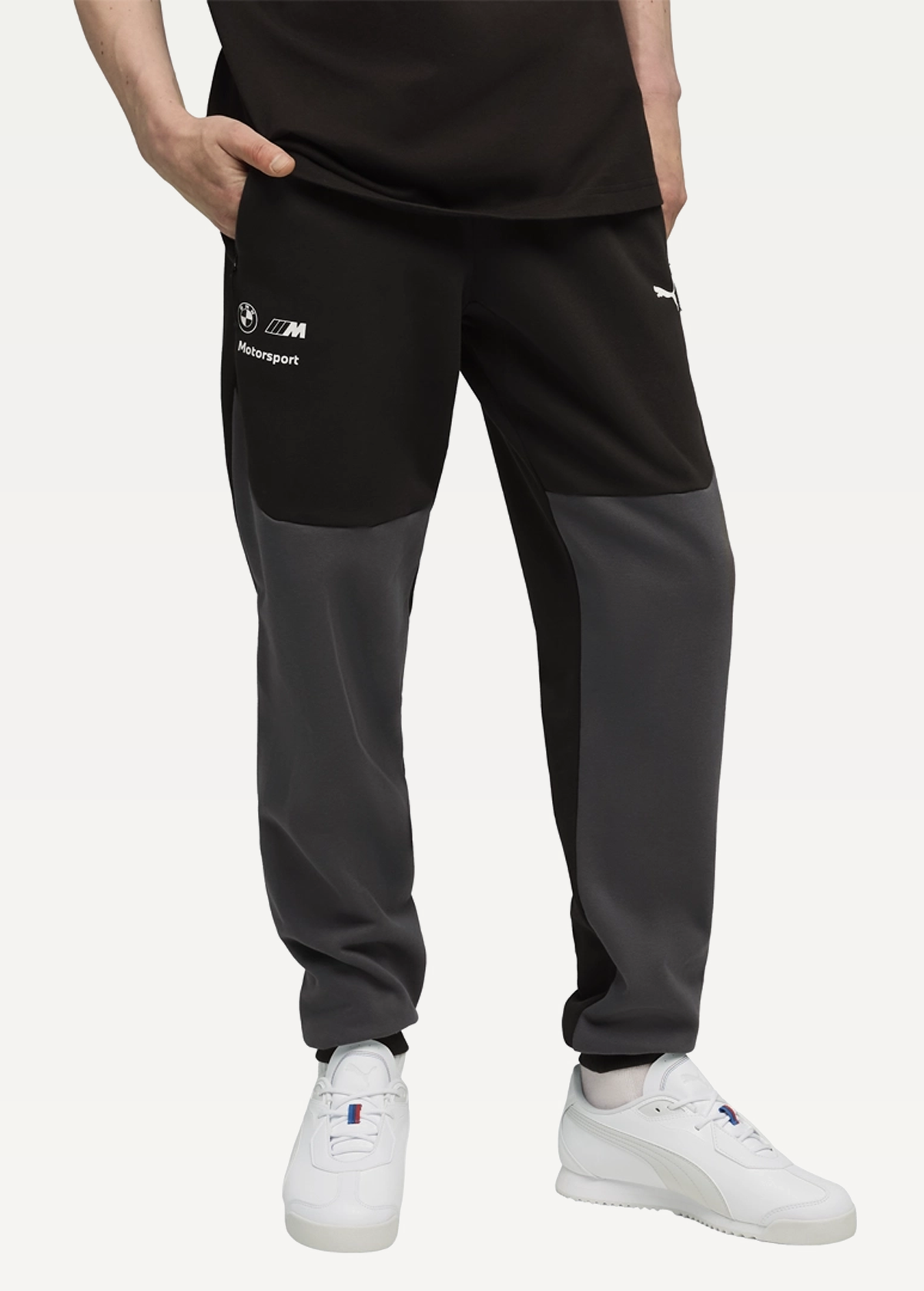 Спортивні штани чоловічі PUMA BMW MMS PUMATECH Pants DK cl чорного кольору