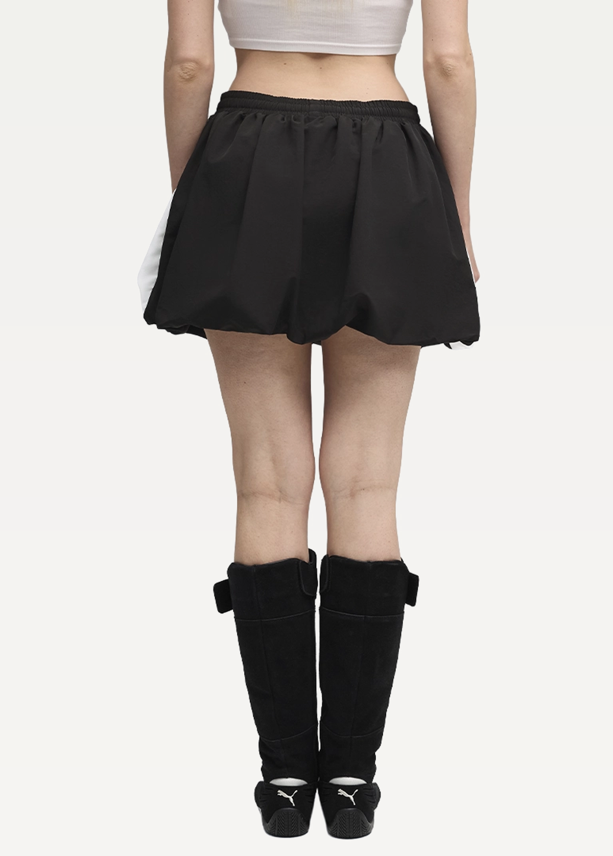 Юбка женская PUMA T7 Balloon Skirt черного цвета