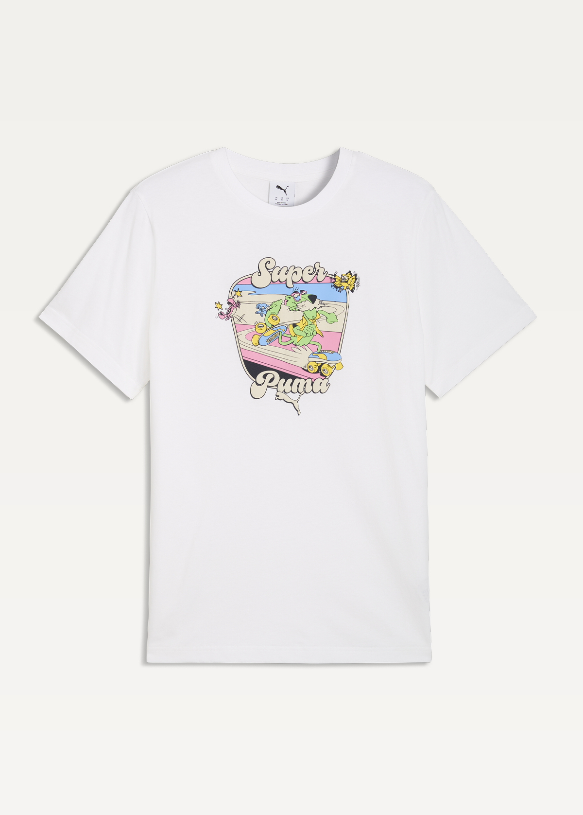 Футболка чоловіча PUMA GRAPHIC Tee білого кольору