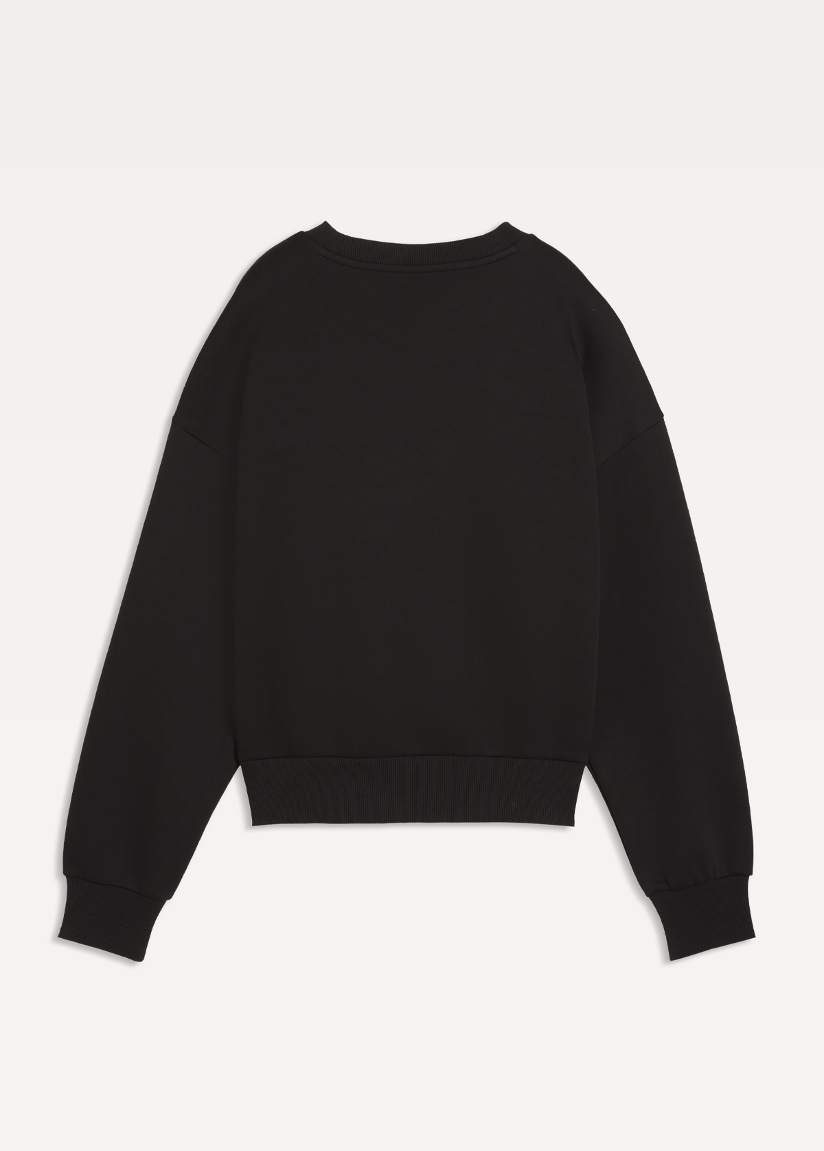 Світшот жіночий PUMA ESS ELEVATED Crew DK чорного кольору