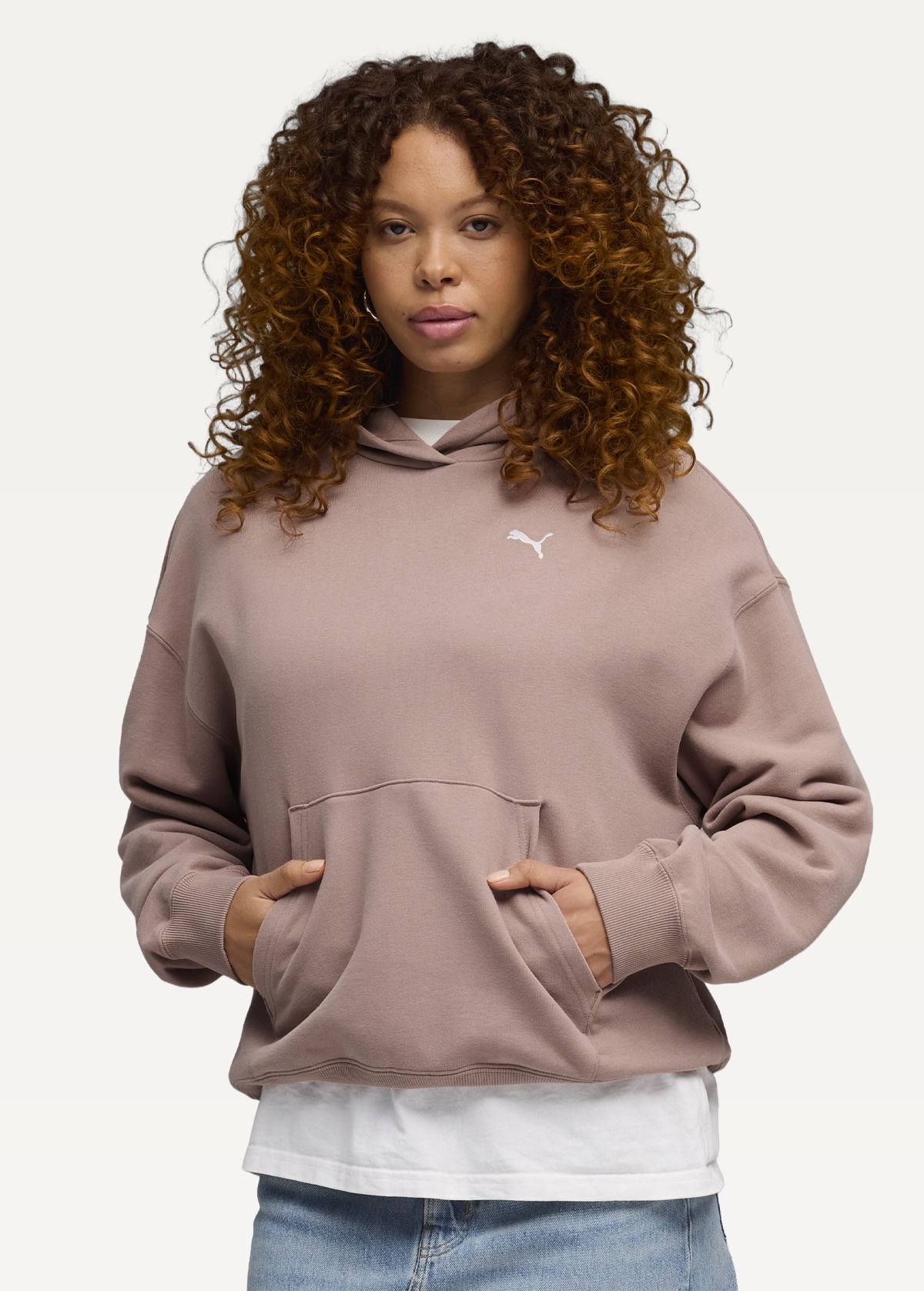 Худі жіноче PUMA Peach Touch Hoodie Sandstone