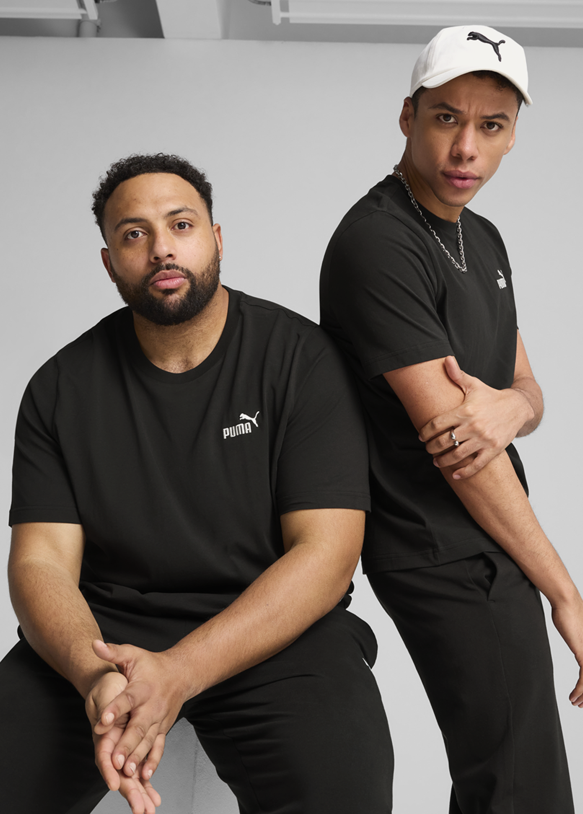 Футболка мужская ESS Small No. 1 Logo Tee черного цвета