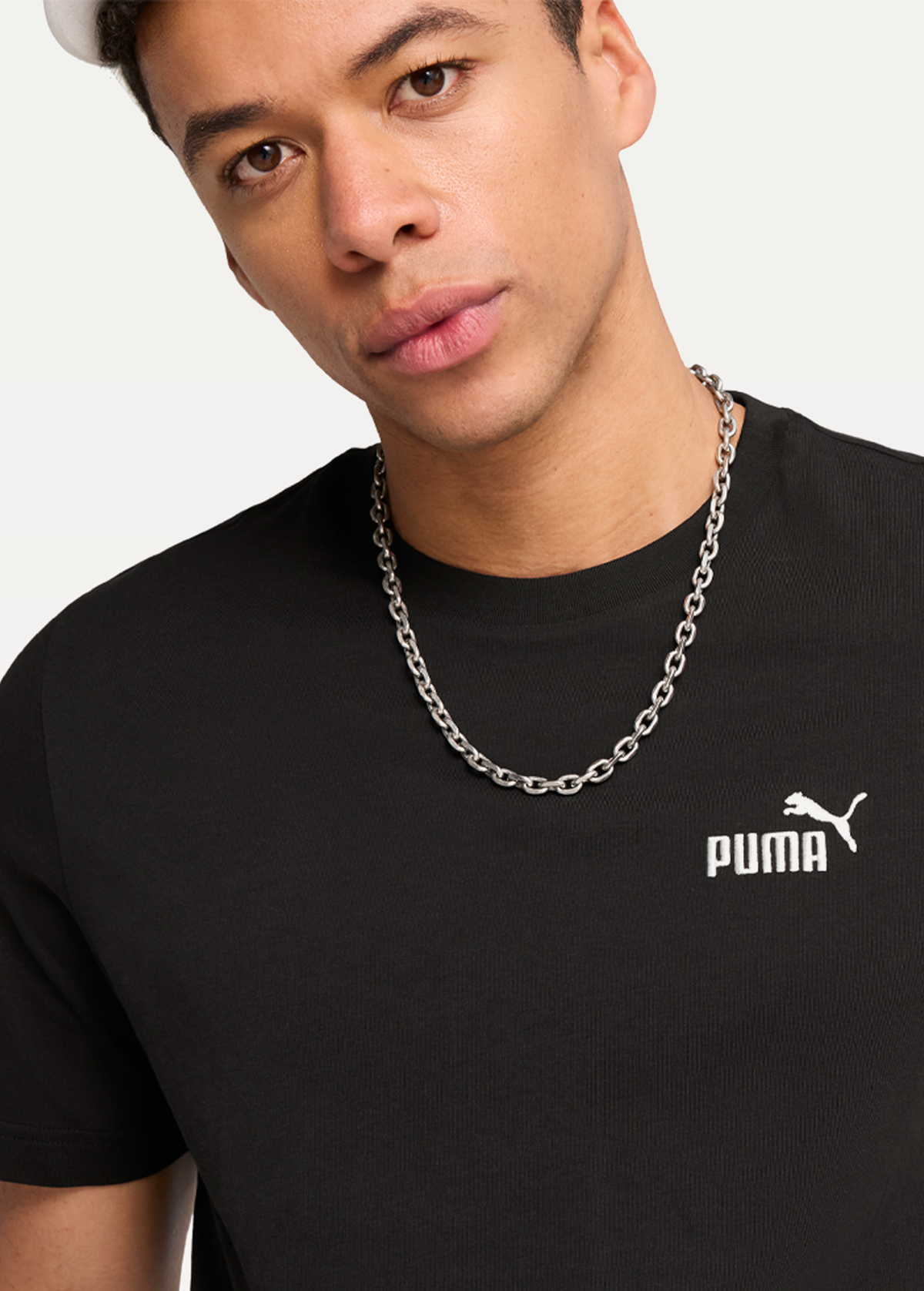 Футболка мужская ESS Small No. 1 Logo Tee черного цвета