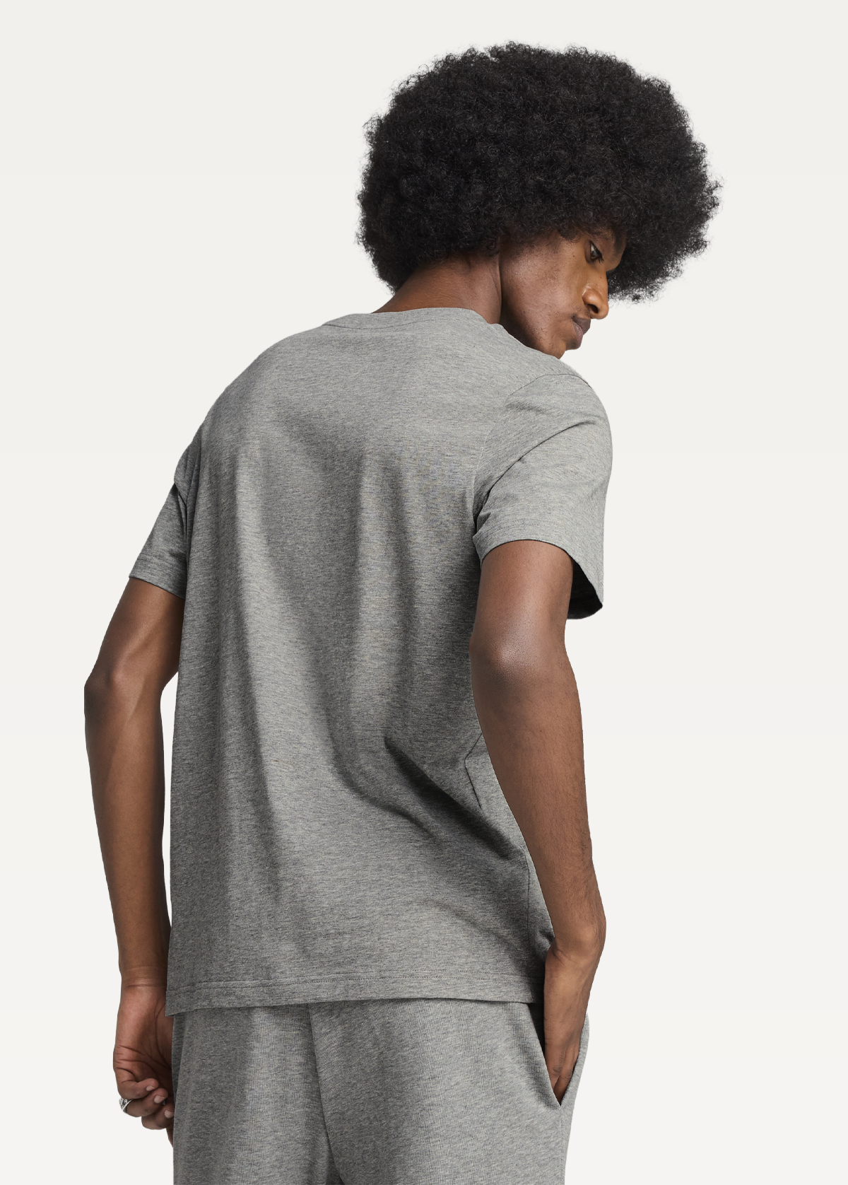 Футболка мужская PUMA ESS Small No. 1 Logo Tee Medium Gray Heather