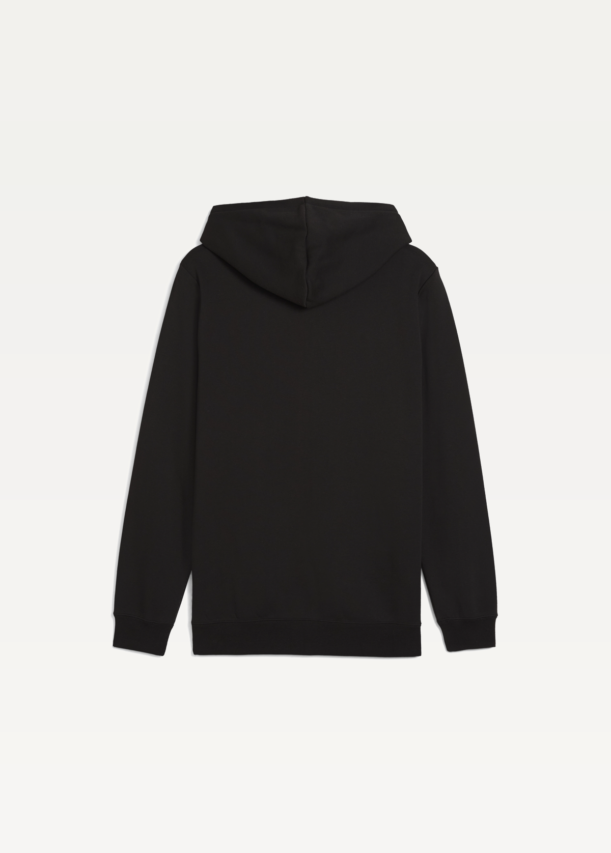 Худі чоловіче PUMA ESS Black Full-Zip Hoodie чорного кольору