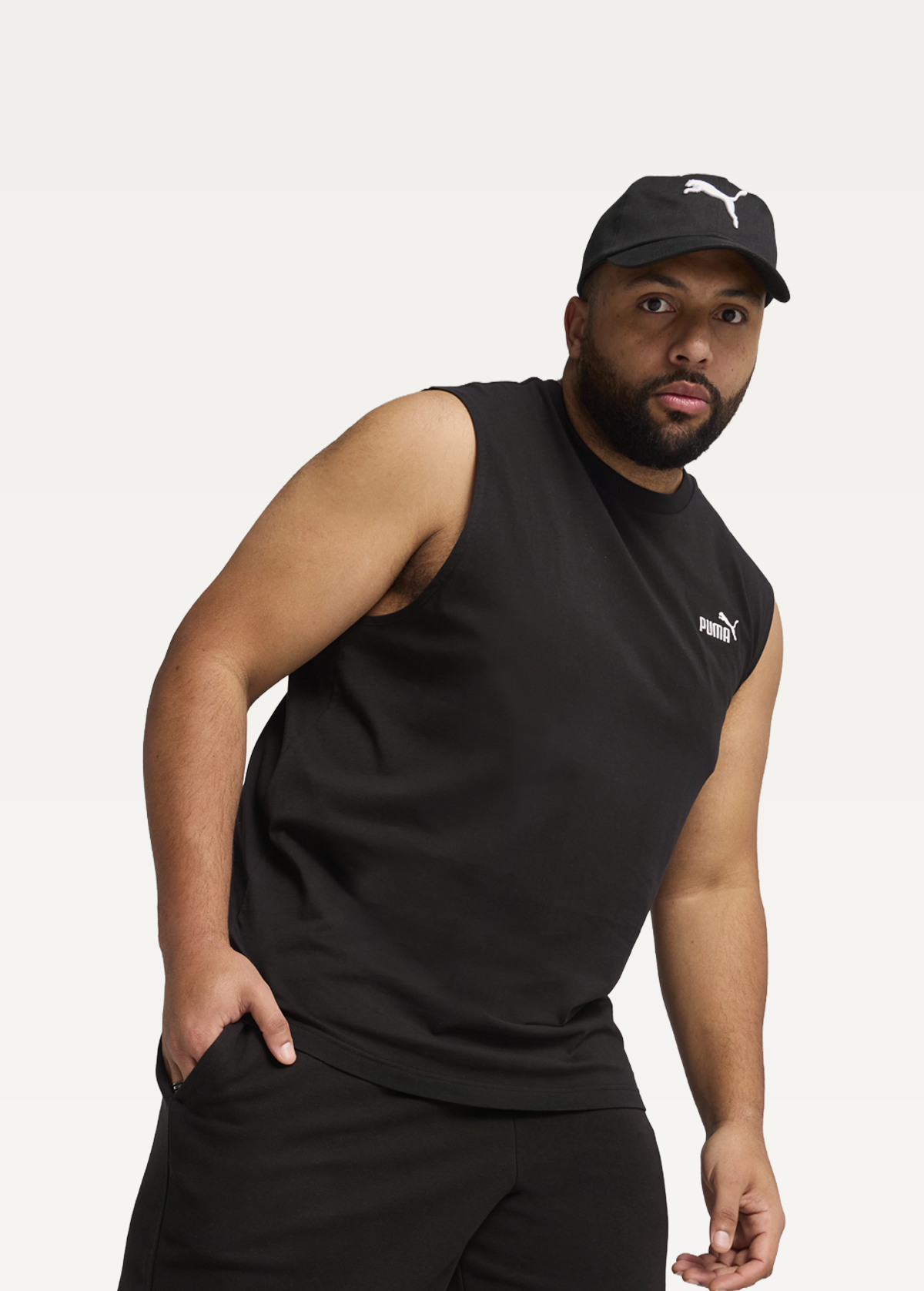 Шорти спортивні чоловічі PUMA ESS No. 1 Logo Shorts чорного кольору