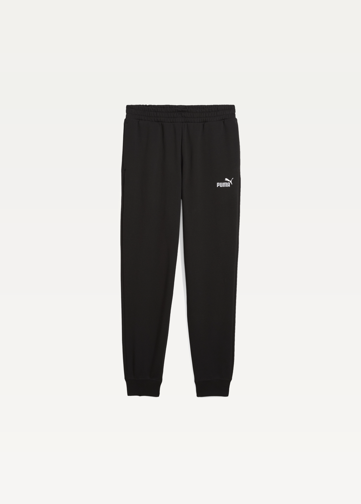 Штаны спортивные мужские PUMA ESS No. 1 Black Logo Sweatpants черного цвета
