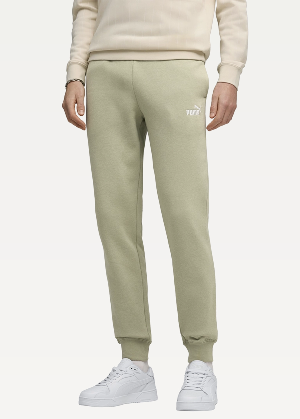 Штани спортивні чоловічі PUMA ESS No. 1 Logo Sweatpants Lux Army
