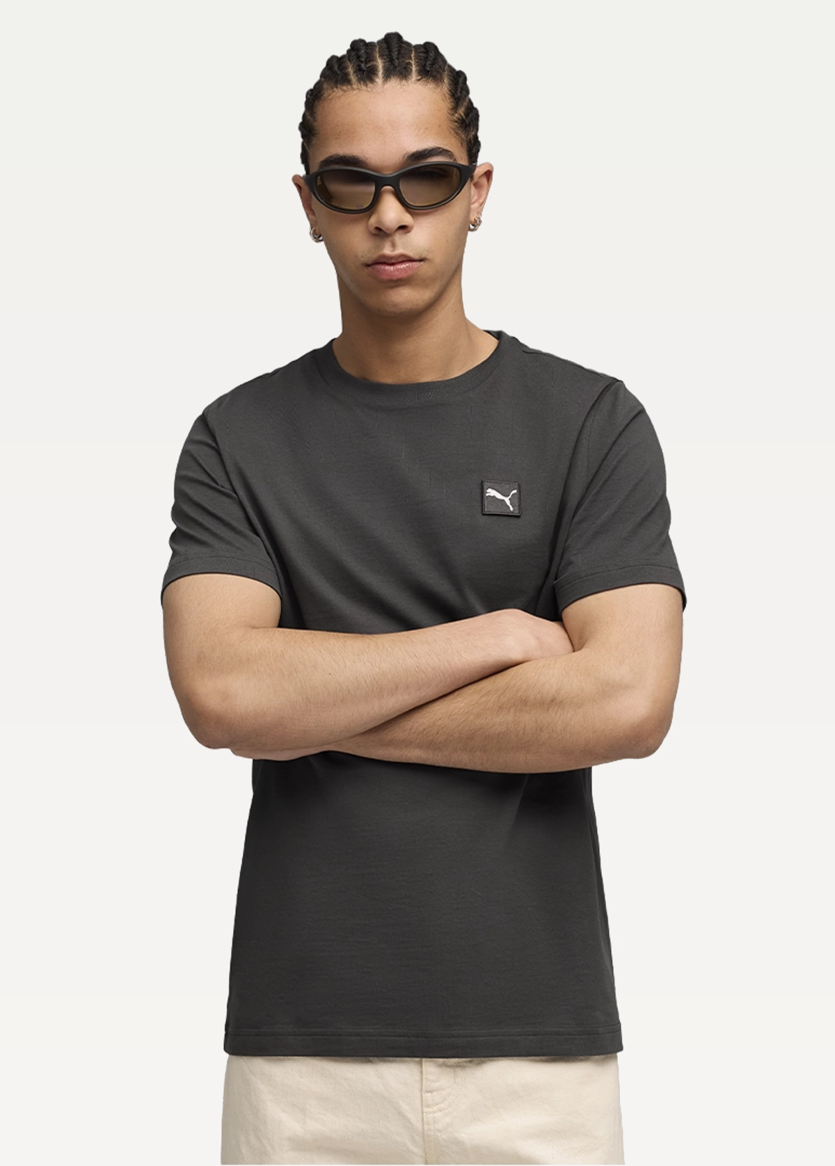 Футболка чоловіча PUMA ESS ELEVATED Tee Dusky Gray
