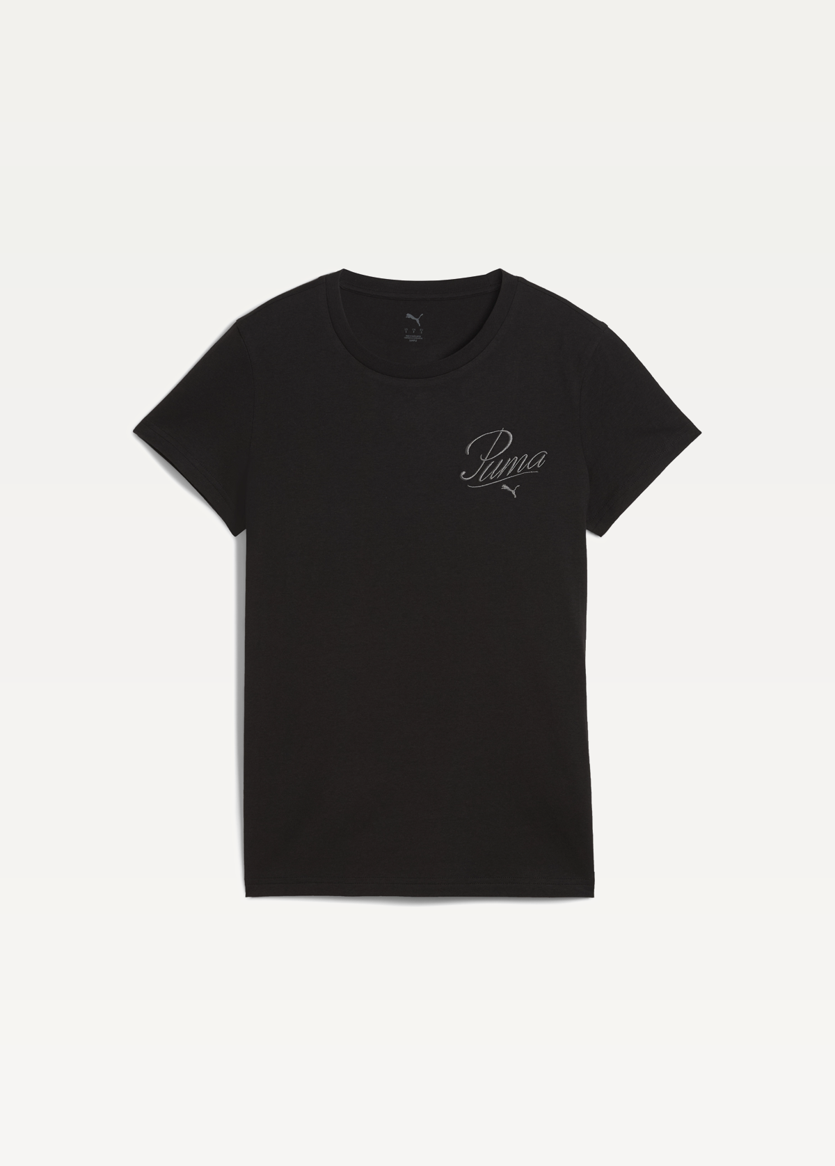 Футболка жіноча PUMA SCRIPT Tee чорного кольору