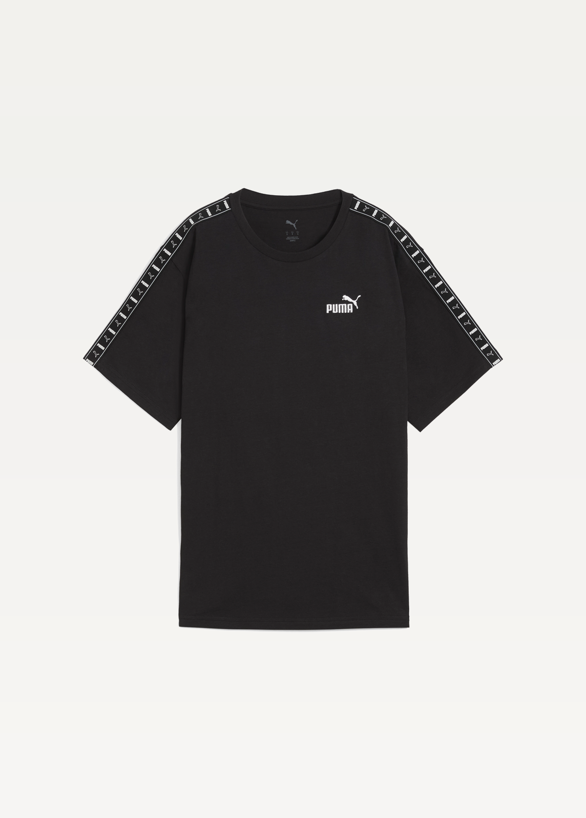 Футболка жіноча PUMA TAPE Relaxed Tee чорного кольору