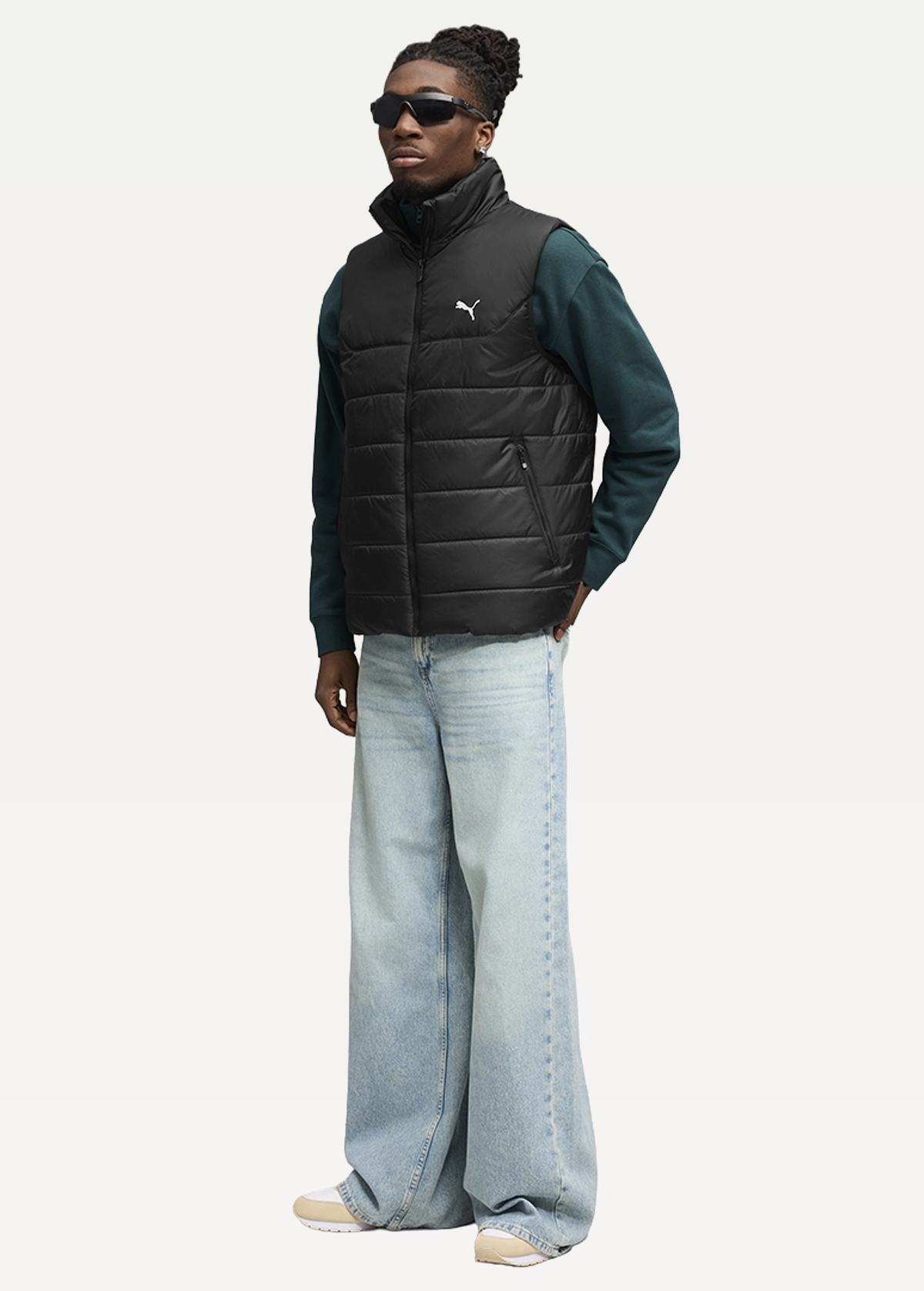 Жилет чоловічий PUMA ESS Padded Vest Black чорного кольору