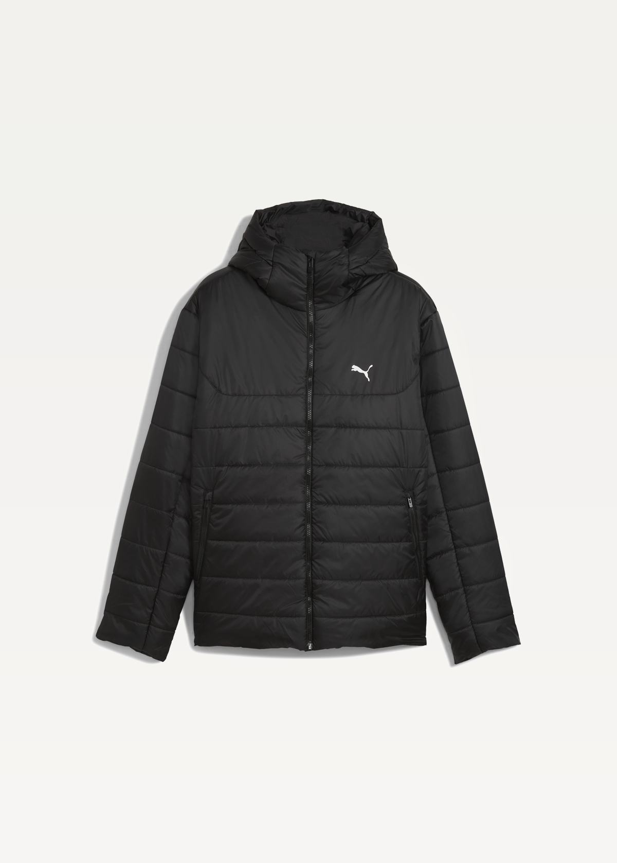 Куртка чоловіча PUMA ESS Hooded Padded Jacket чорного кольору