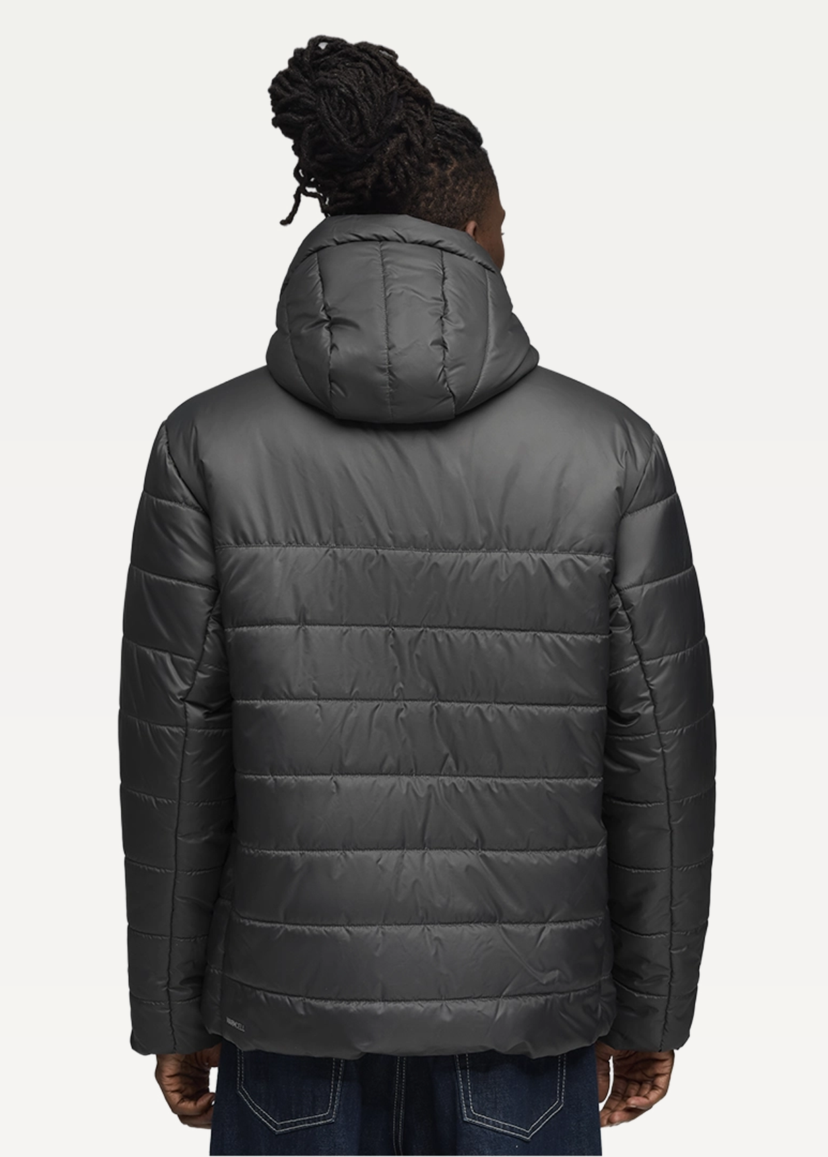 Куртка мужская PUMA ESS Hooded Padded Jacket Dusky Gray