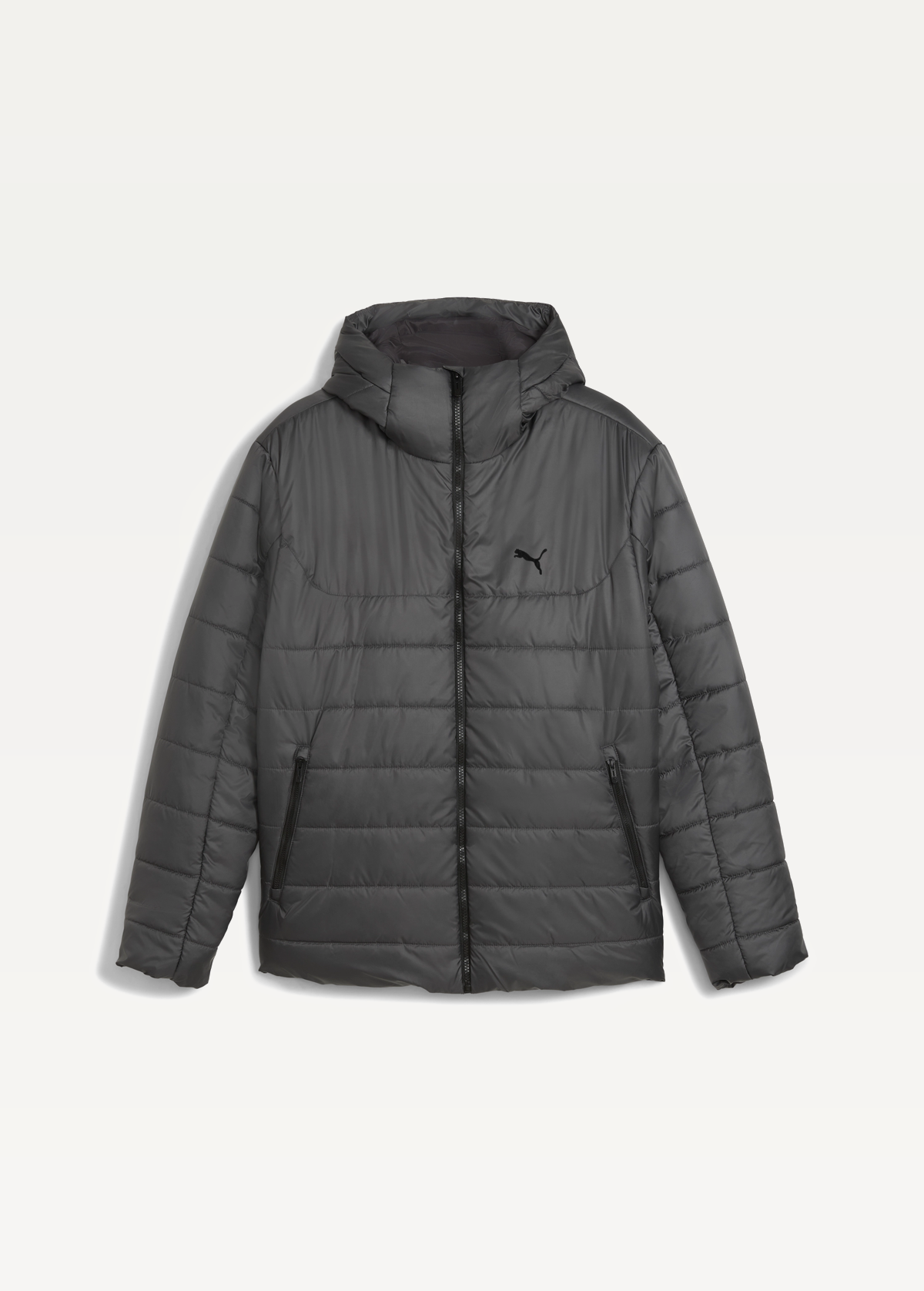 Куртка мужская PUMA ESS Hooded Padded Jacket Dusky Gray