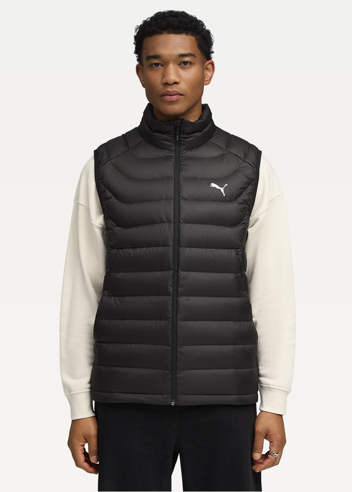 Жилет чоловічий PUMA PACKLITE Down Vest чорного кольору