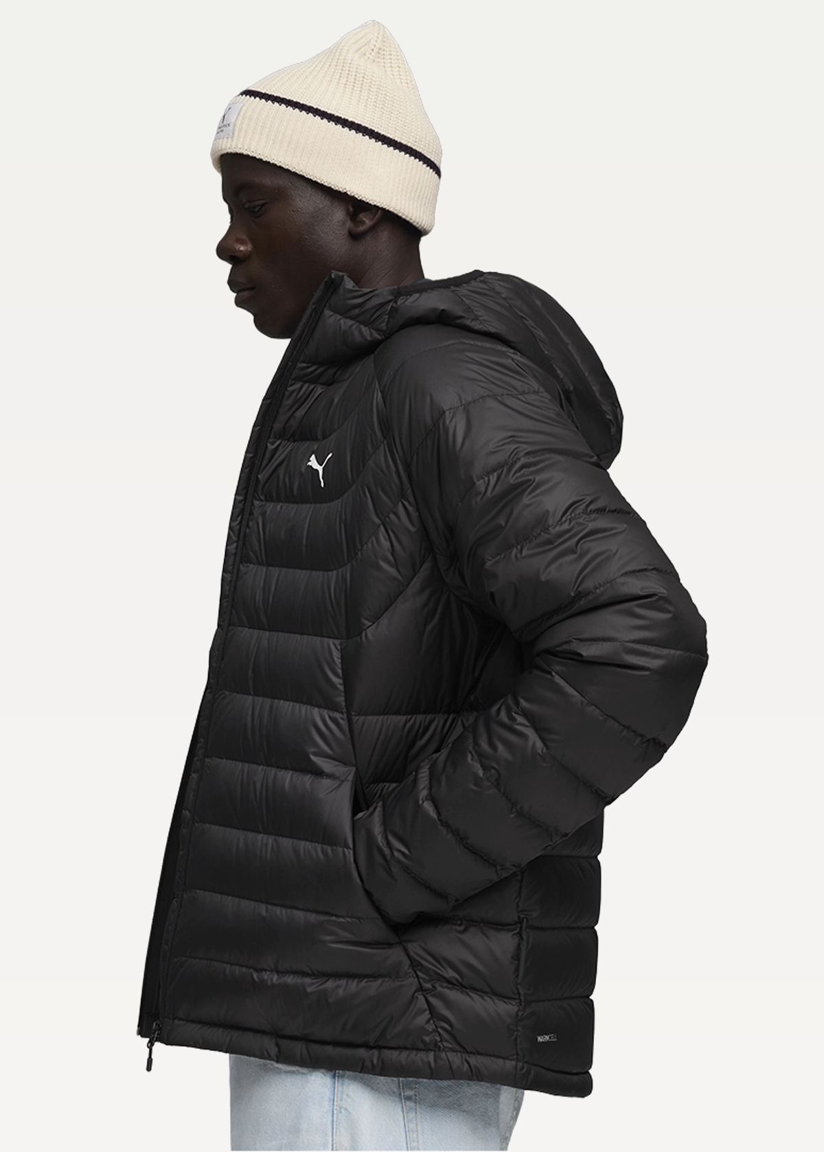 Куртка пуховик мужской PUMA Packlite Hooded Down Jacket PUMA Black