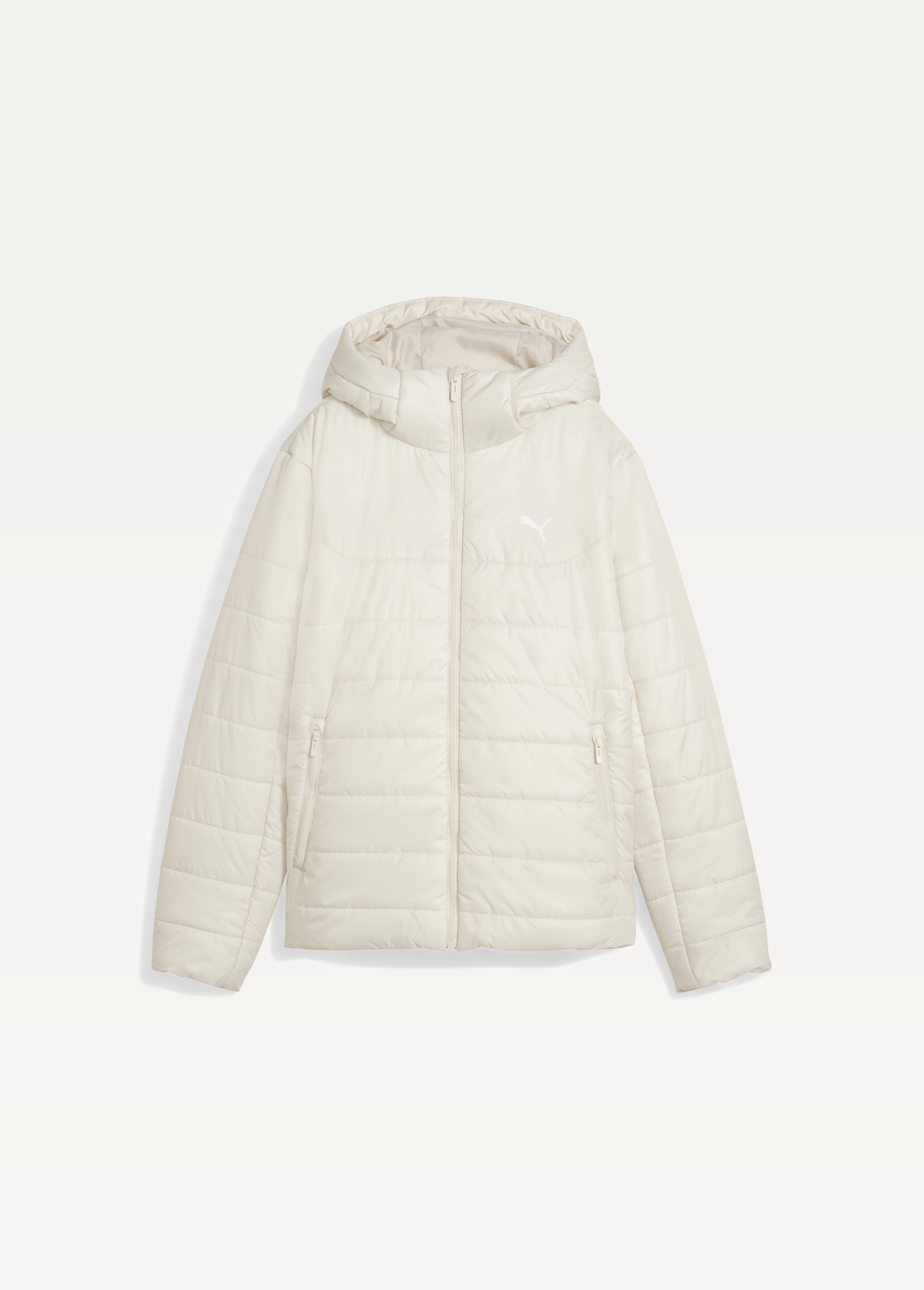 Куртка женская PUMA ESS Hooded Padded Jacket Alpine Snow