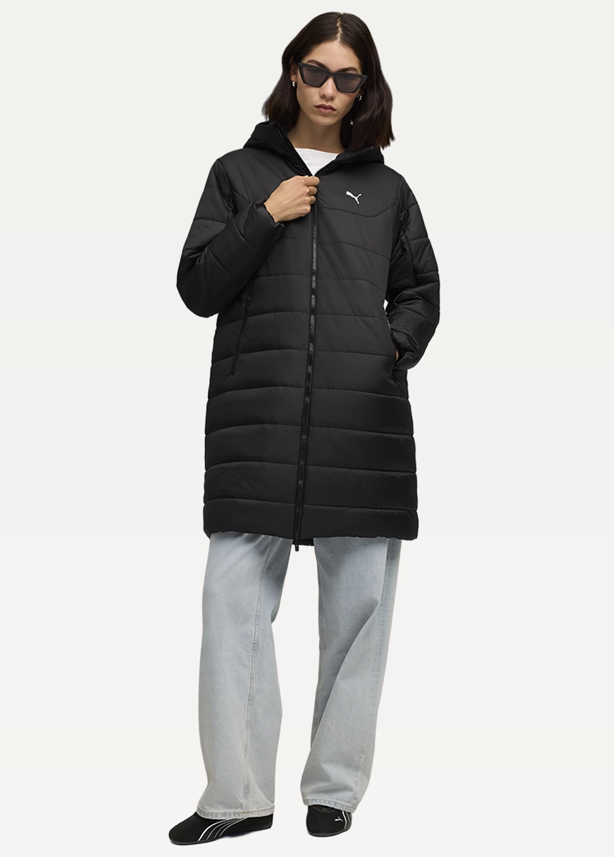 Куртка жіноча PUMA ESS Hooded Padded Parka PUMA Black