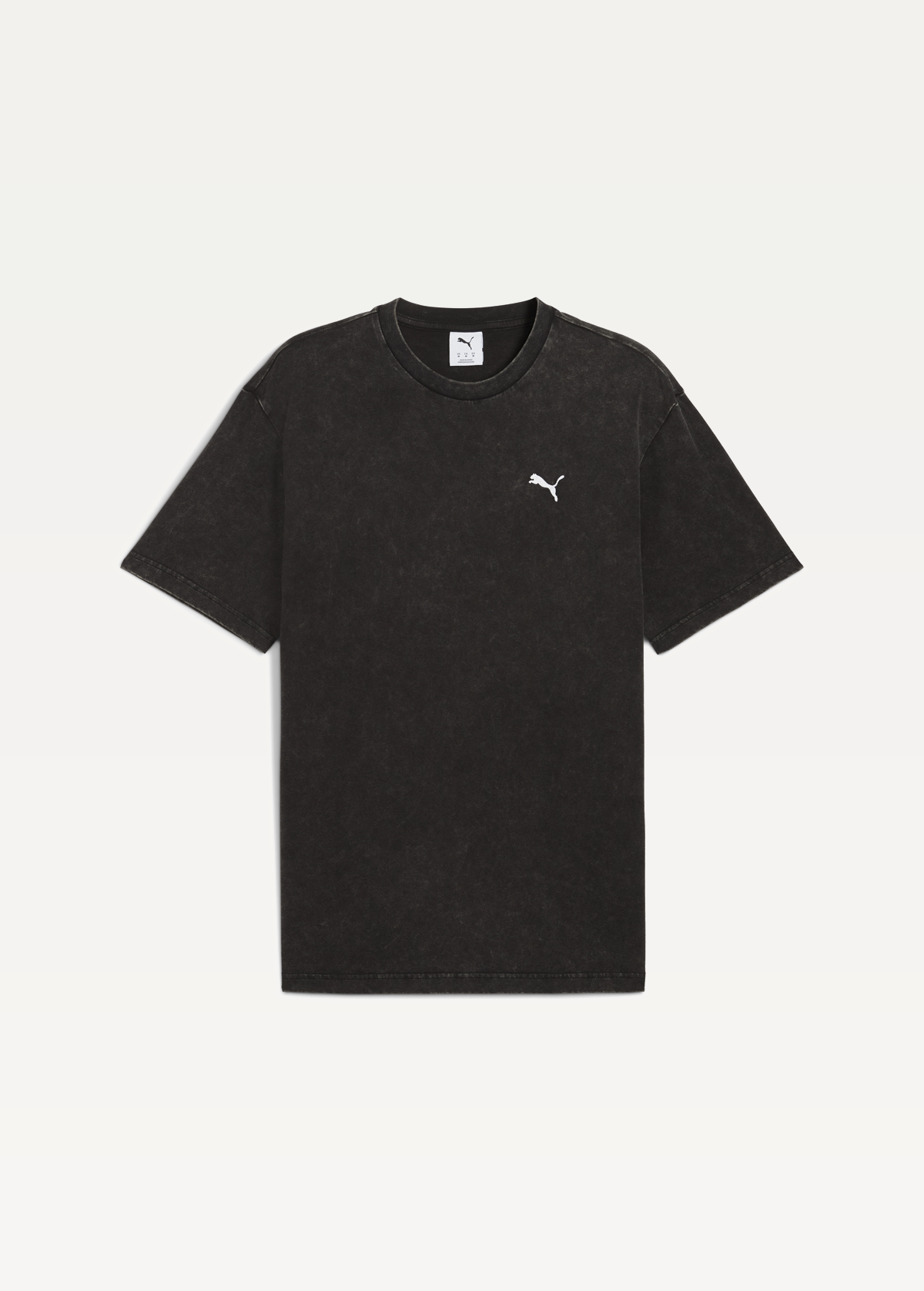 Футболка чоловіча PUMA ESS ELEVATED Wash Tee чорного кольору