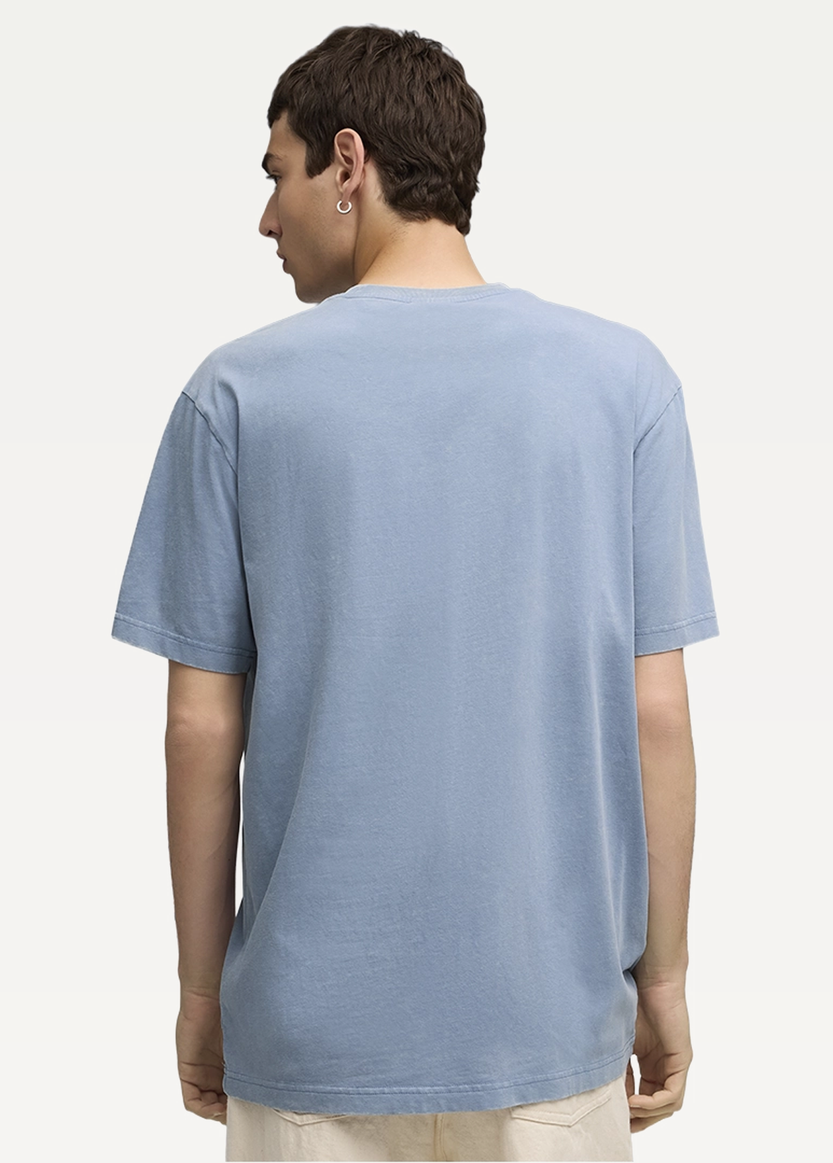 Футболка чоловіча PUMA ESS ELEVATED Wash Tee Cool Blue