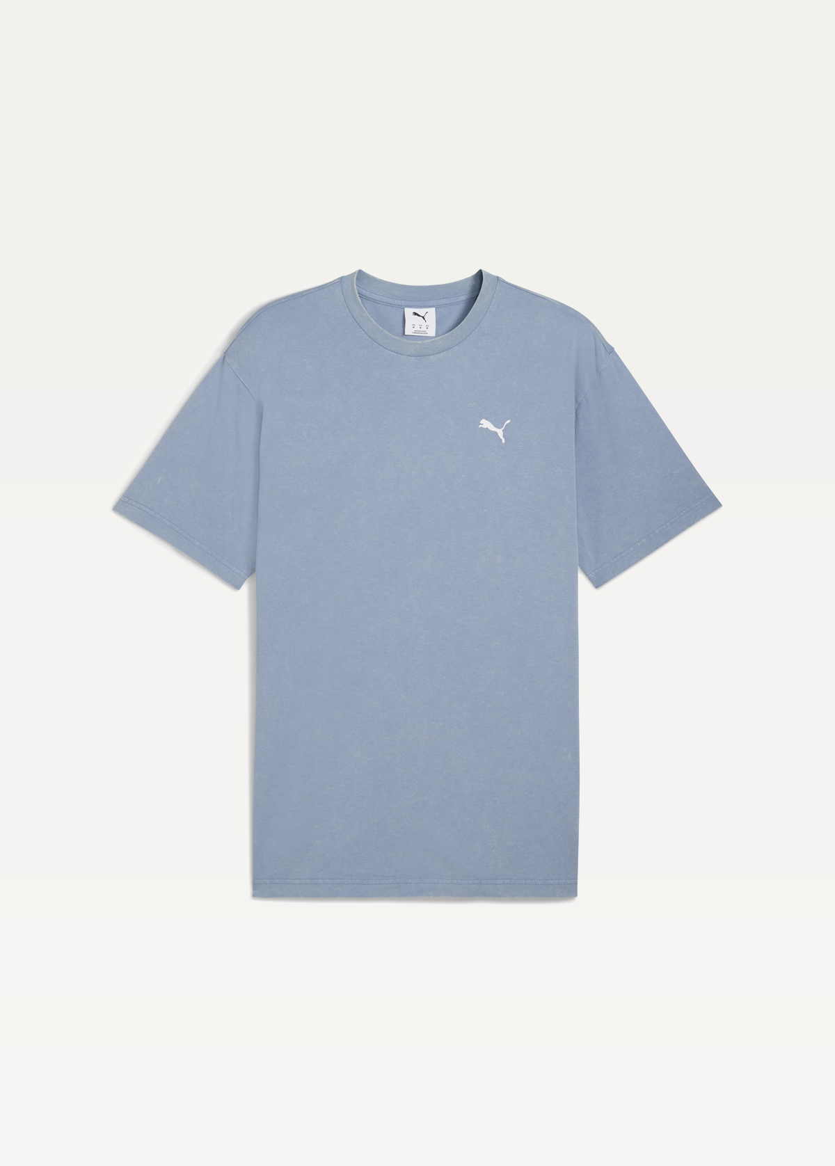 Футболка чоловіча PUMA ESS ELEVATED Wash Tee Cool Blue