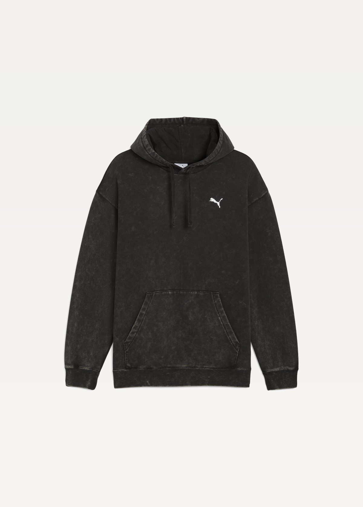 Худі чоловіче PUMA ESS ELEVATED Wash Hoodie чорного кольору