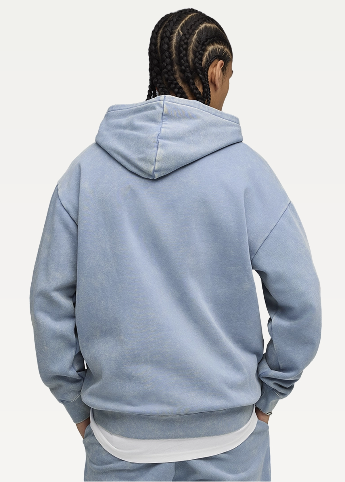 Худі чоловіче PUMA ESS ELEVATED Wash Hoodie Cool Blue