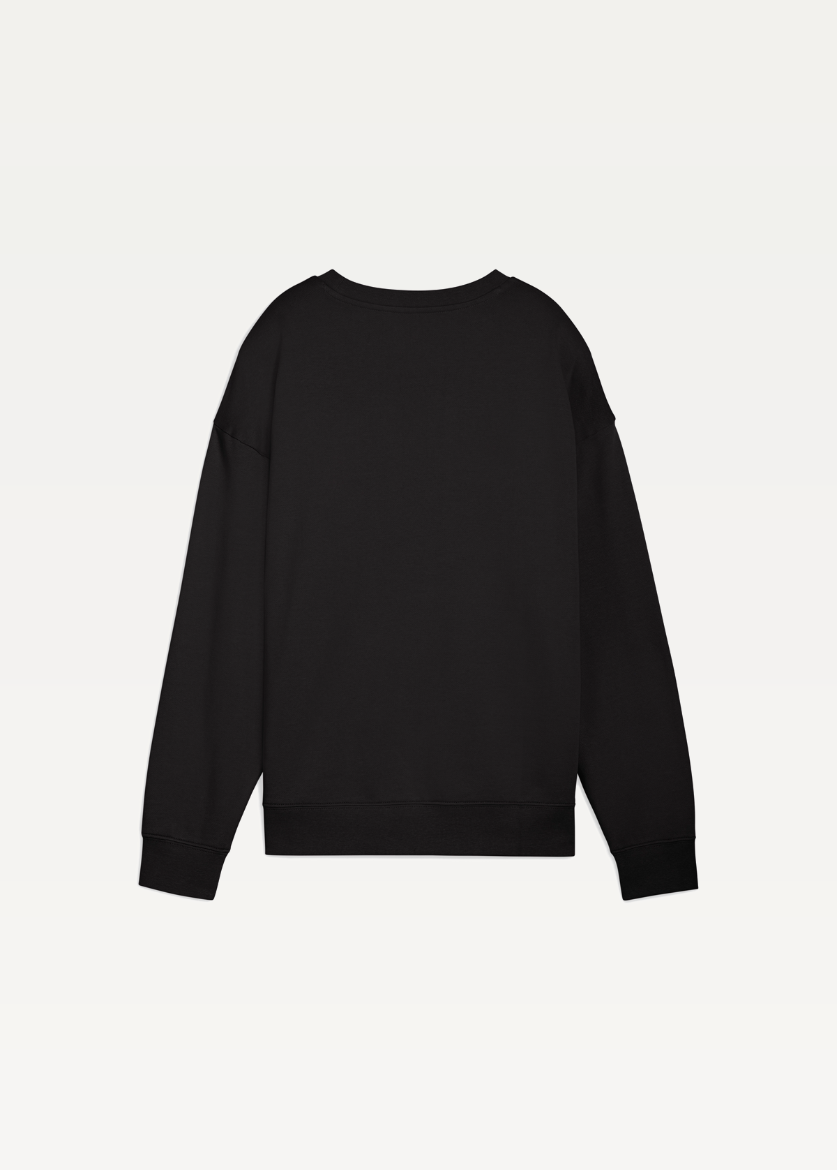 Світшот жіночий PUMA ESS ELEVATED Comfort Crew FL чорного кольору