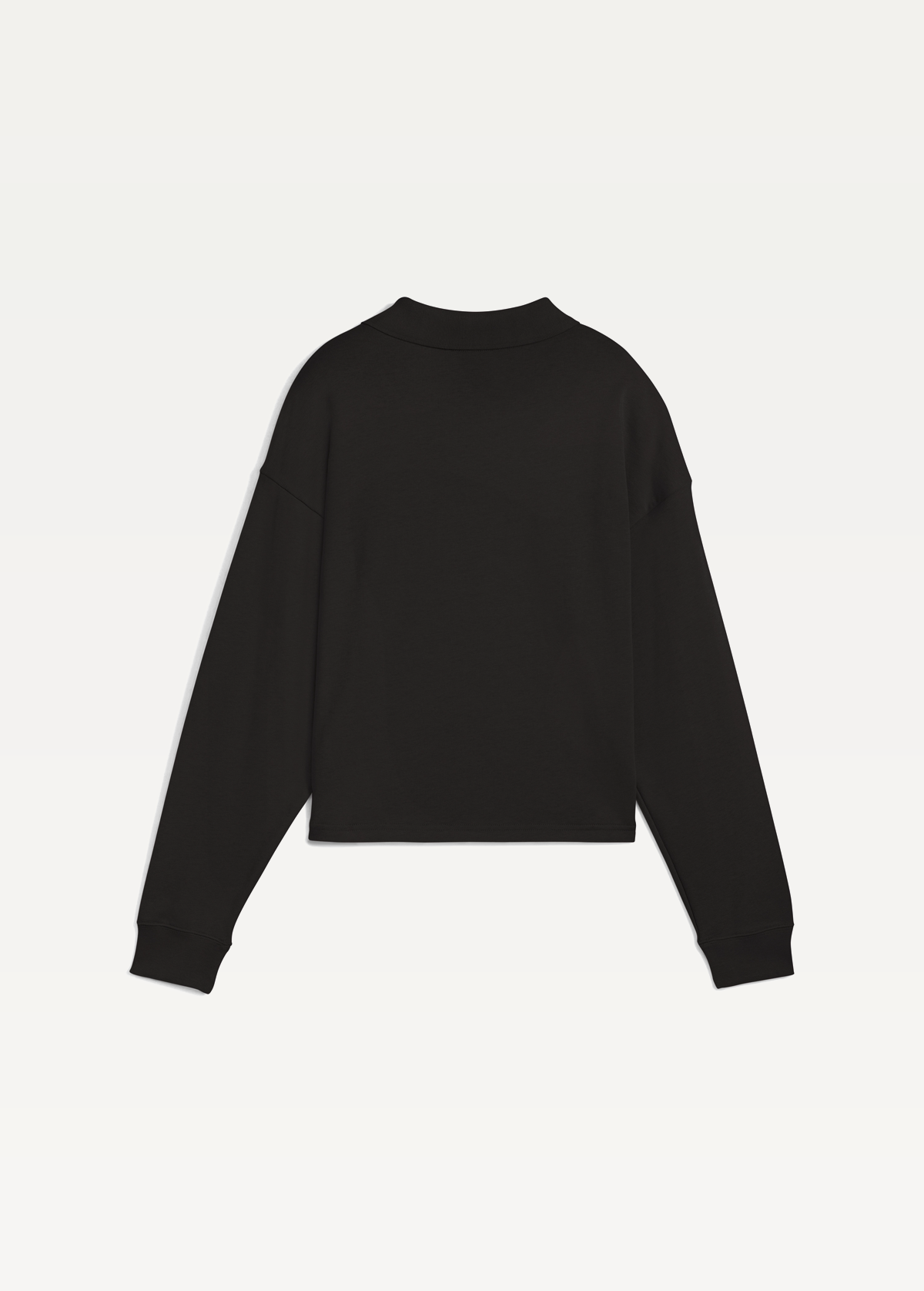 Світшот жіночий PUMA CLASS Comfort Polo Crew чорного кольору