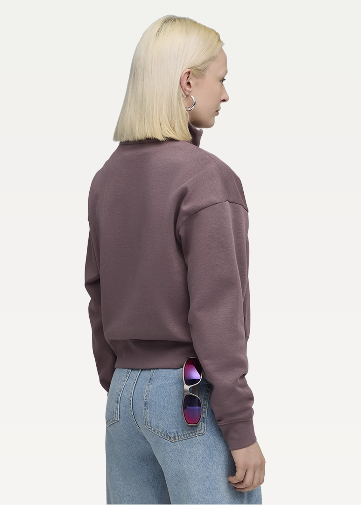 Світшот жіночий PUMA CLASS Half-Zip Crew Raisin