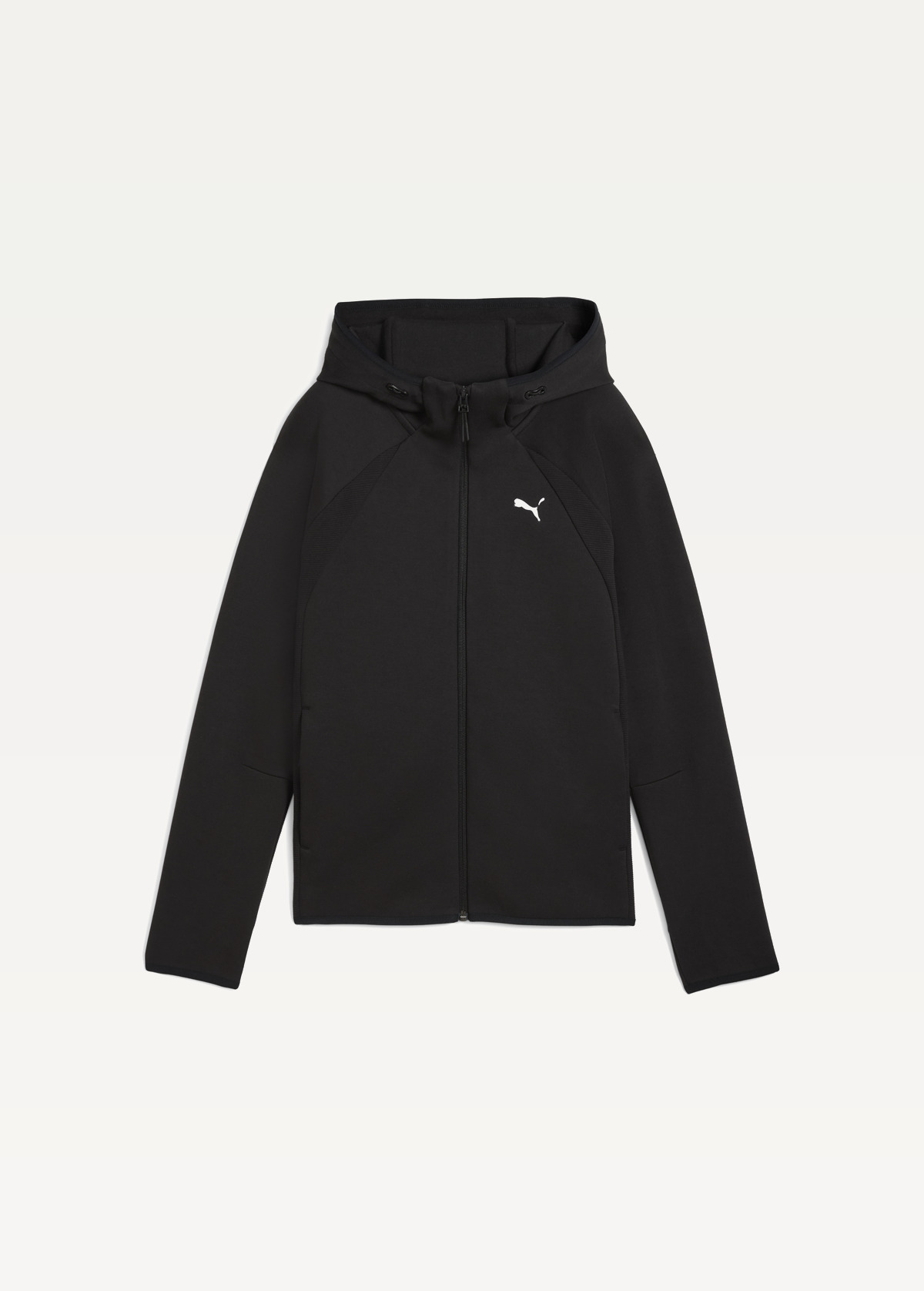 Худі жіноче PUMA EVOSTRIPE Full-Zip Hoodie чорного кольору